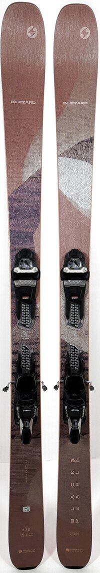2026 Blizzard Black Pearl 94 Skis Topsheets