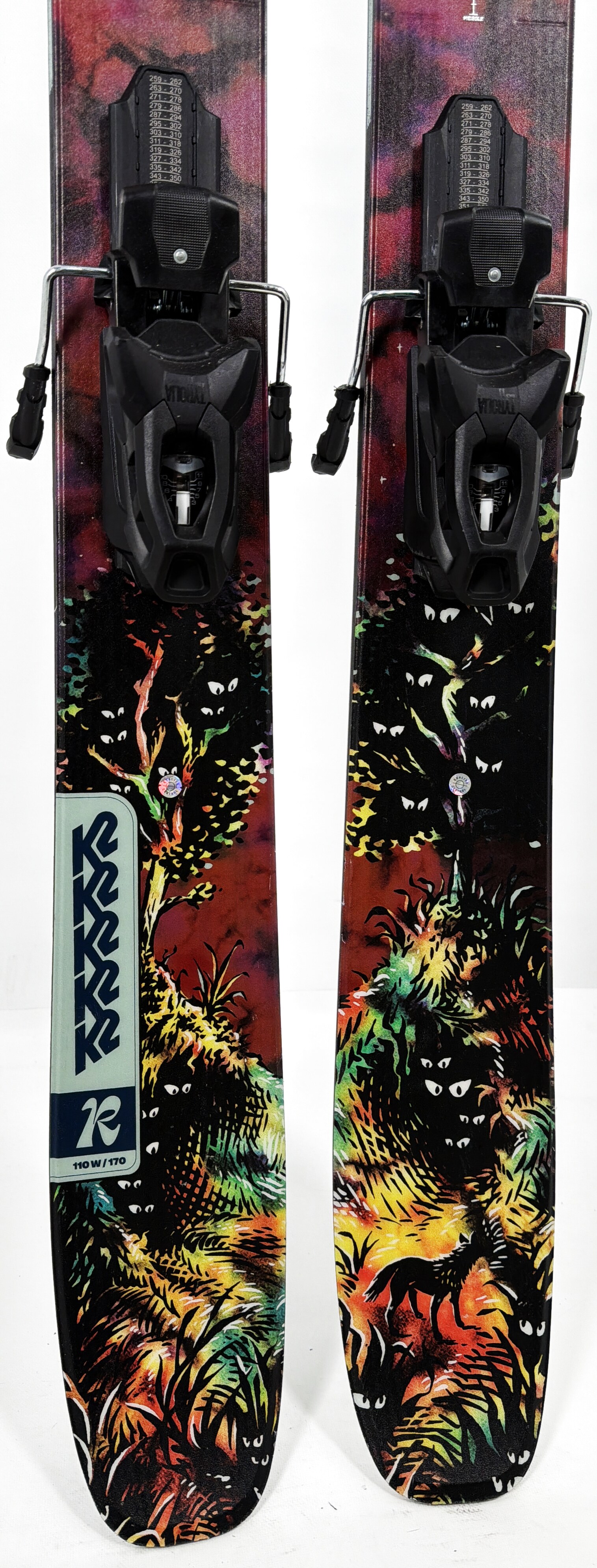 2025 K2 Reckoner 110 W Skis Tail