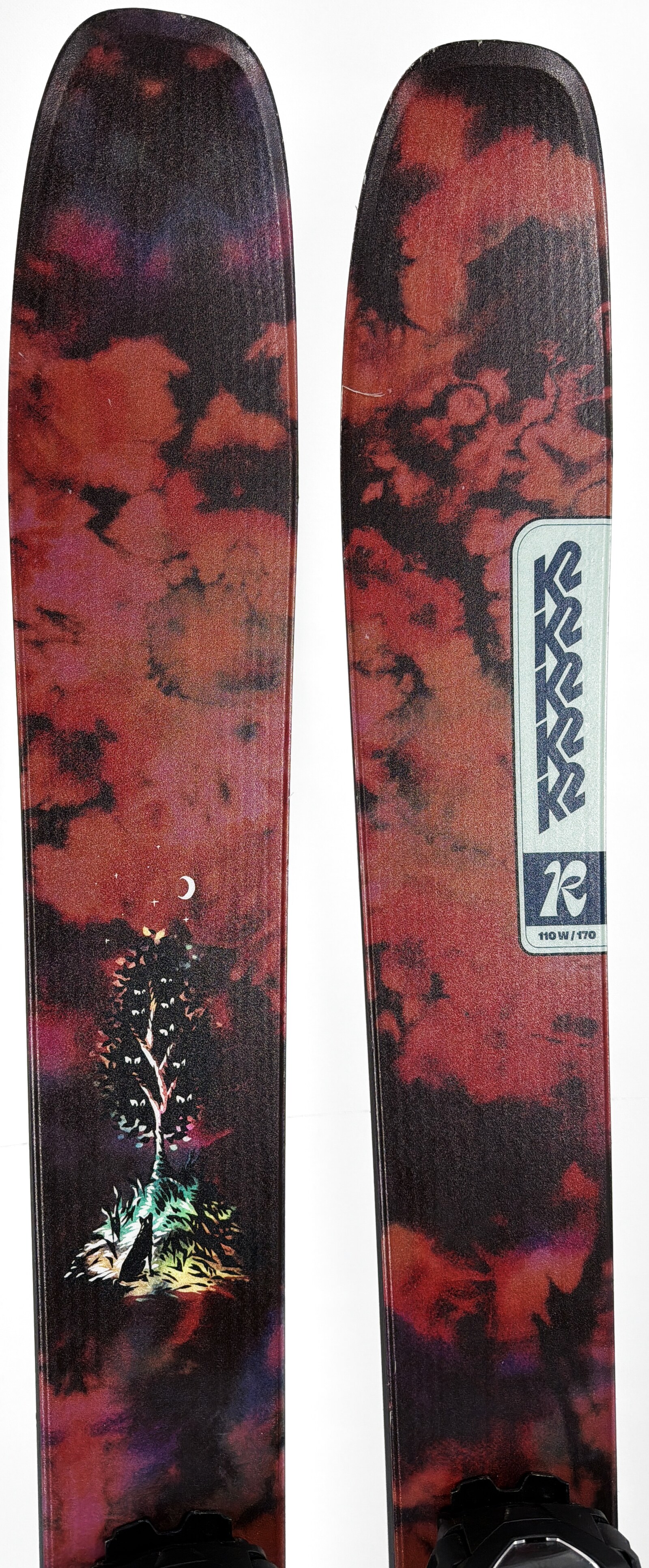 2025 K2 Reckoner 110 W Skis Tip