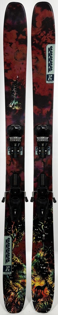 2025 K2 Reckoner 110 W Skis Topsheets