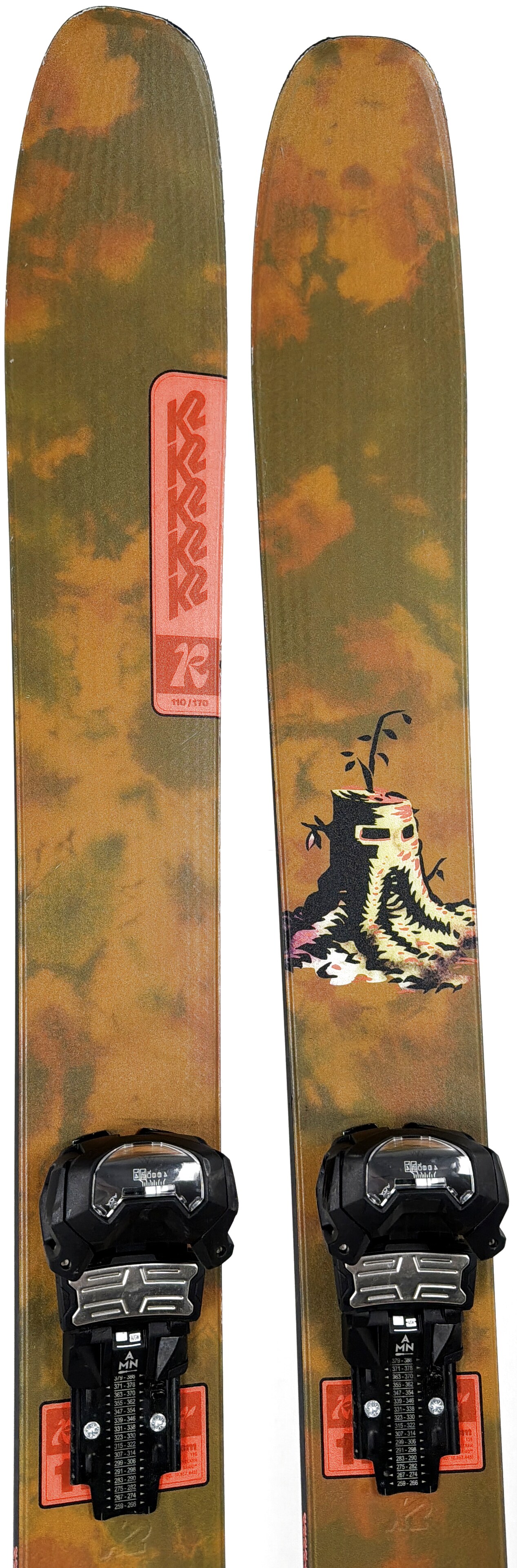 2025 K2 Reckoner 110 Skis Tip