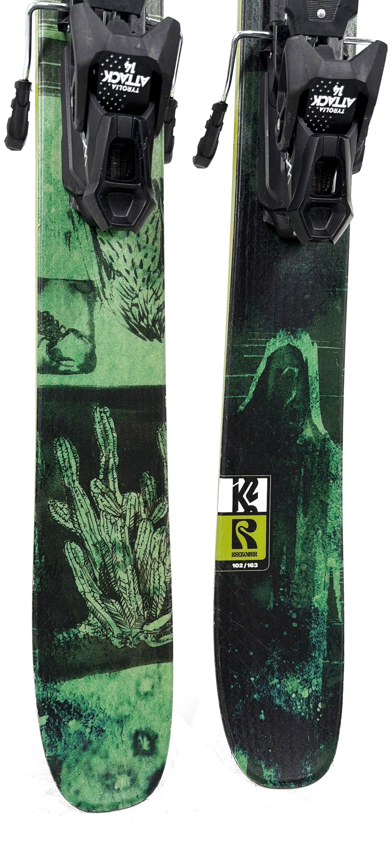 2026 K2 Reckoner 102 Skis Tail