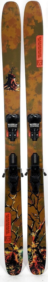 2025 K2 Reckoner 110 Skis Topsheets