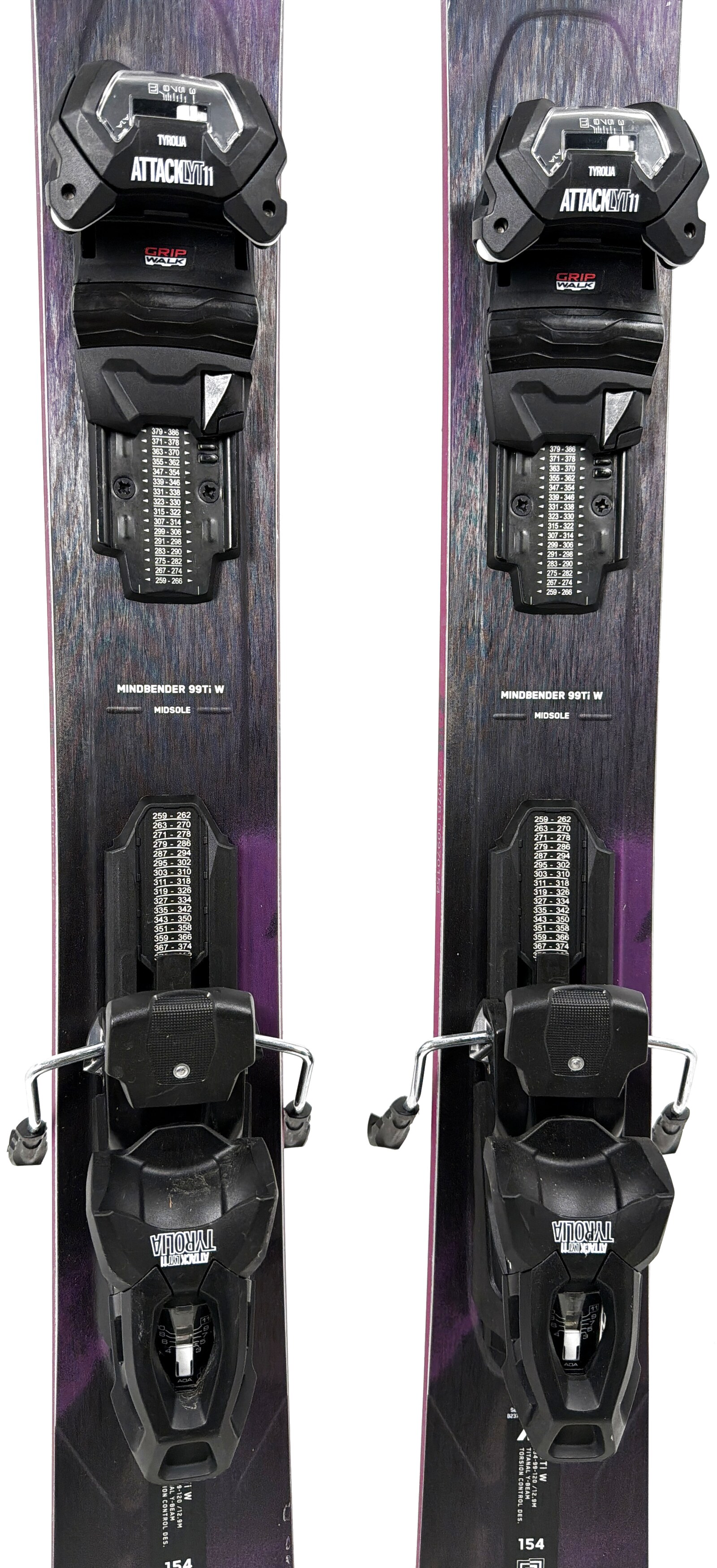 2026 K2 Mindbender 99Ti W Skis Mid