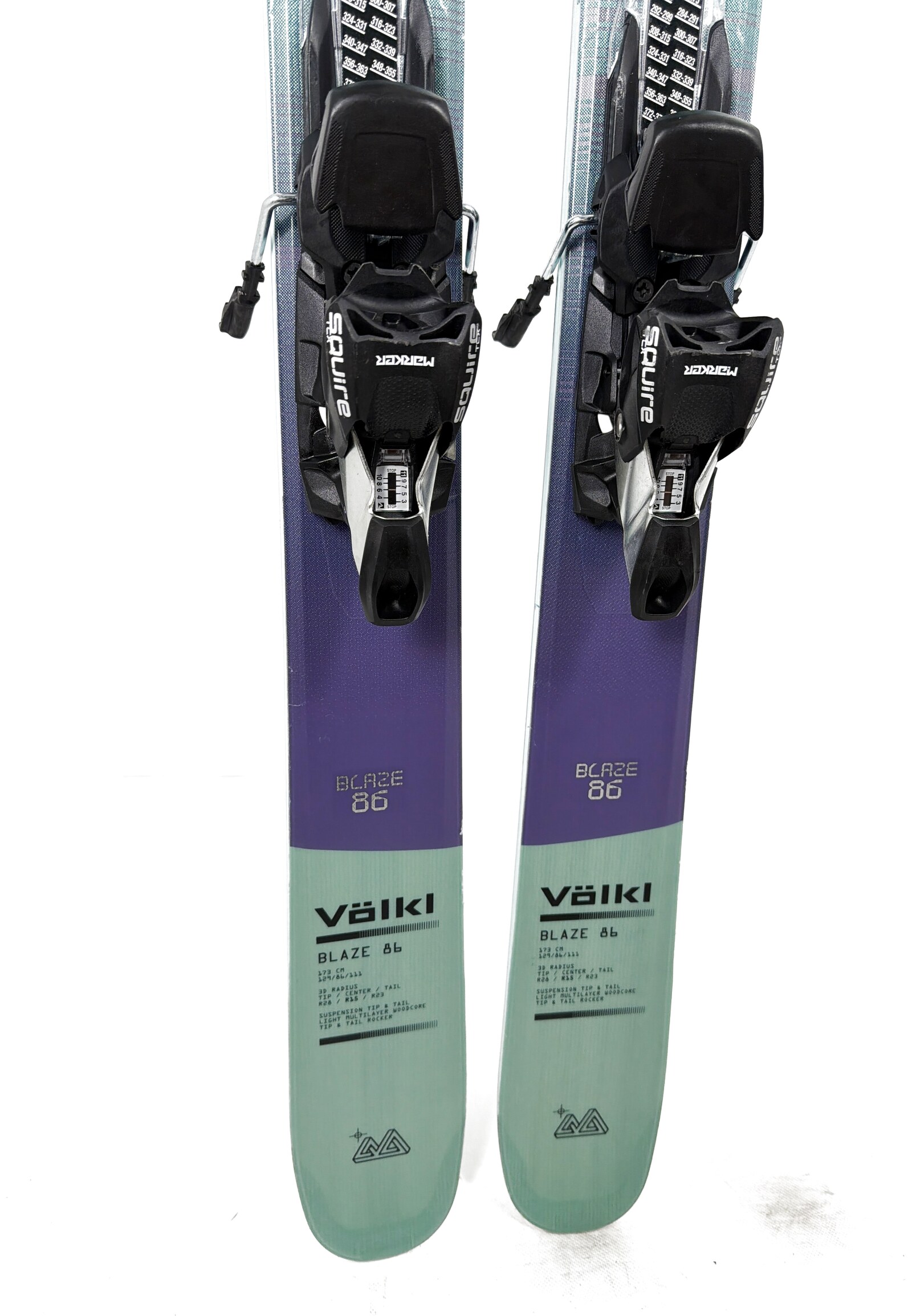 2026 Volkl Blaze 86 Skis Tail