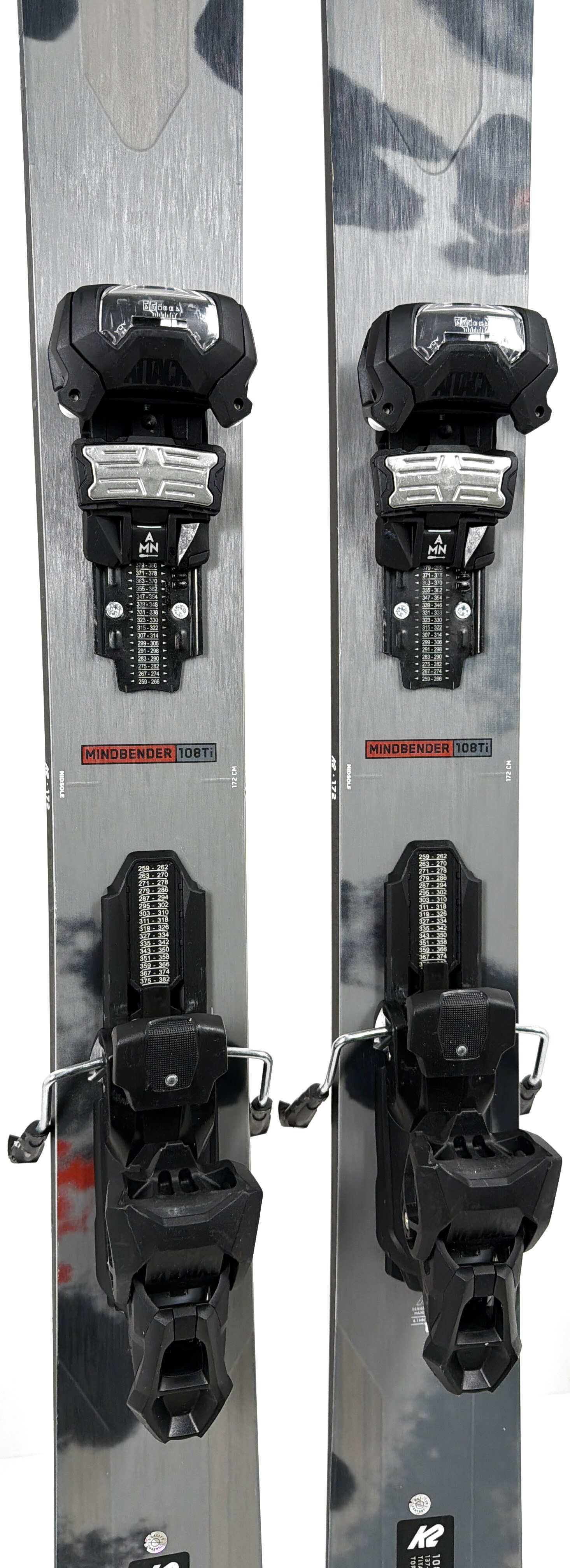2025 K2 Mindbender 108Ti Skis Mid