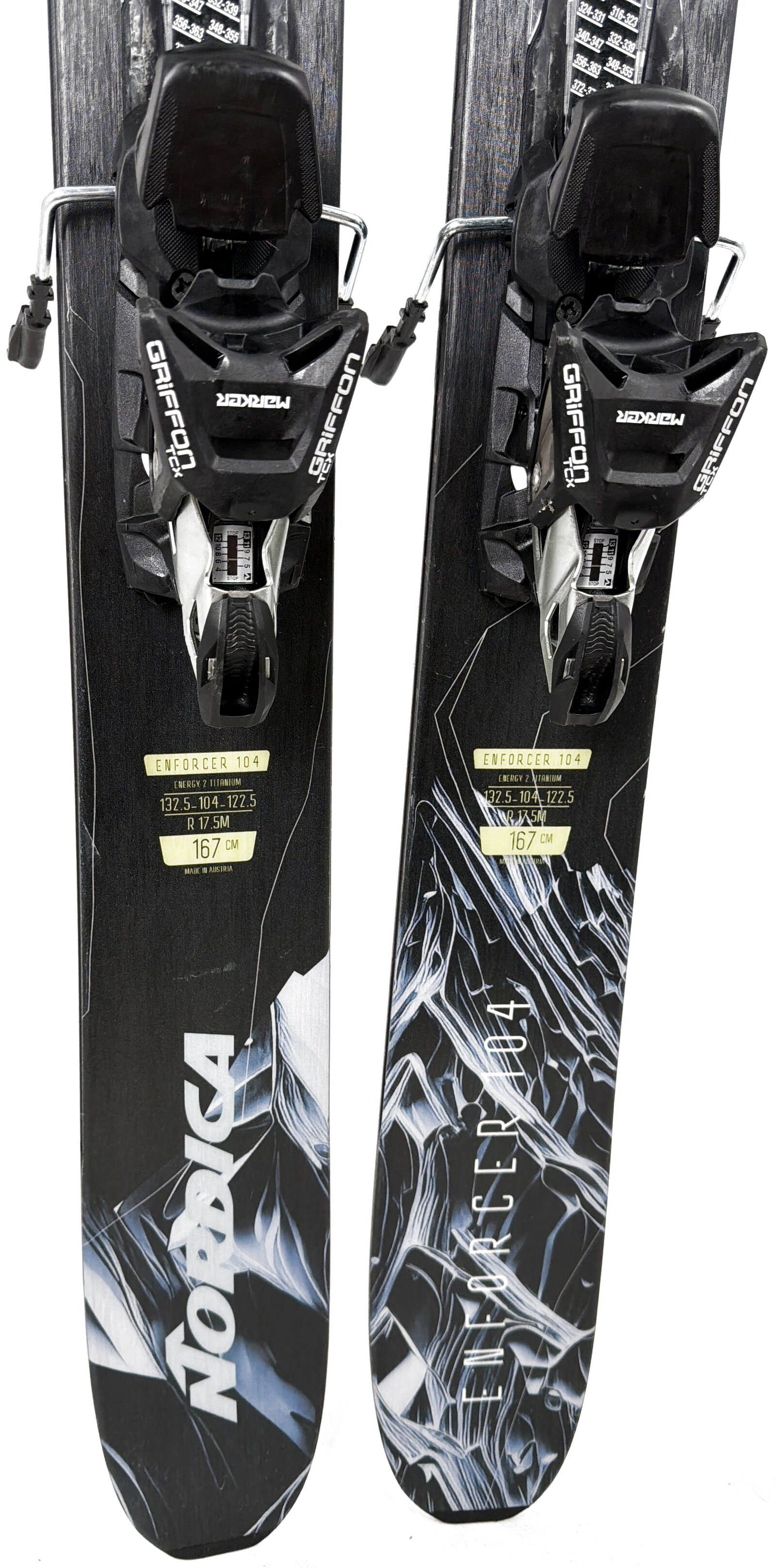 2025 Nordica Enforcer 104 Skis Tail