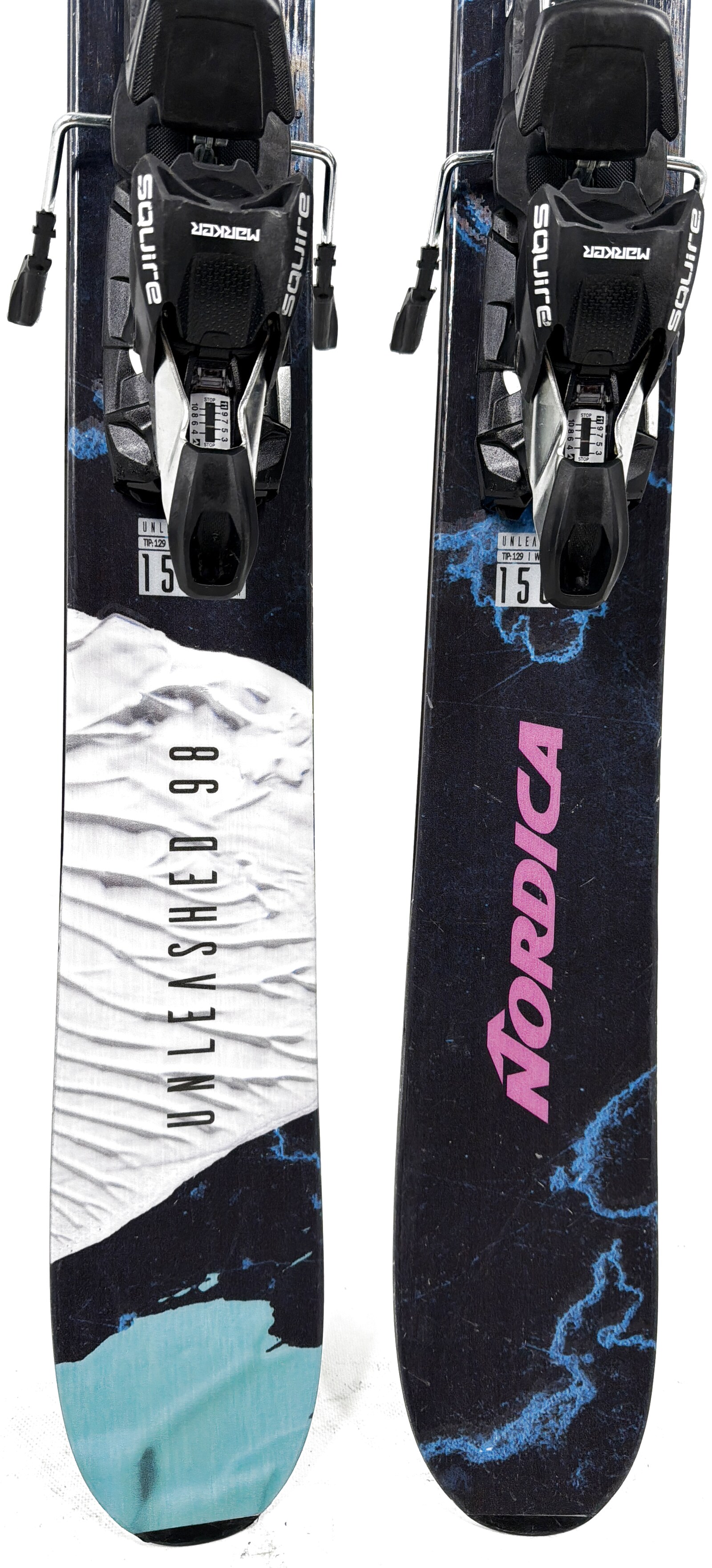 2025 Nordica Unleashed 98 Skis Tail