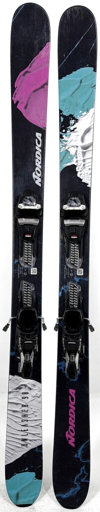 2025 Nordica Unleashed 98 Skis Topsheets