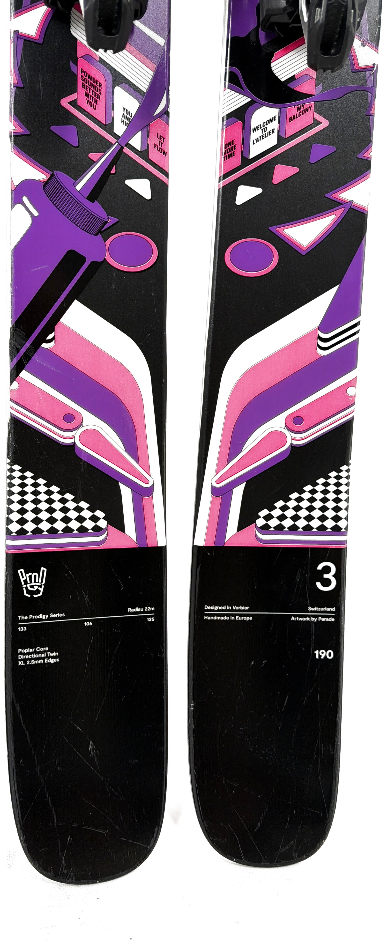 2026 Faction Prodigy 3 Skis Tail