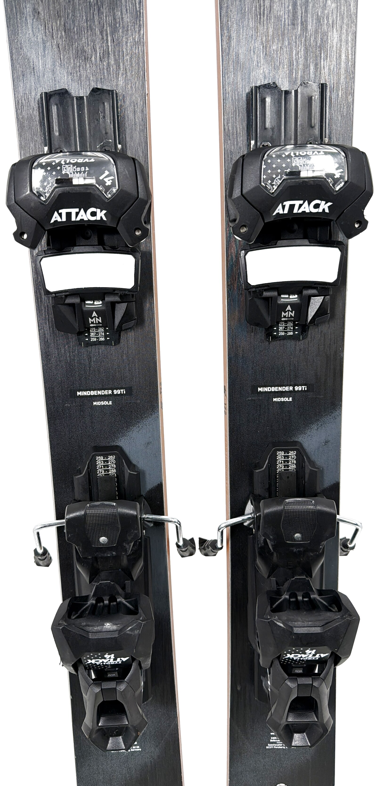 2026 K2 Mindbender 99Ti Skis Mid