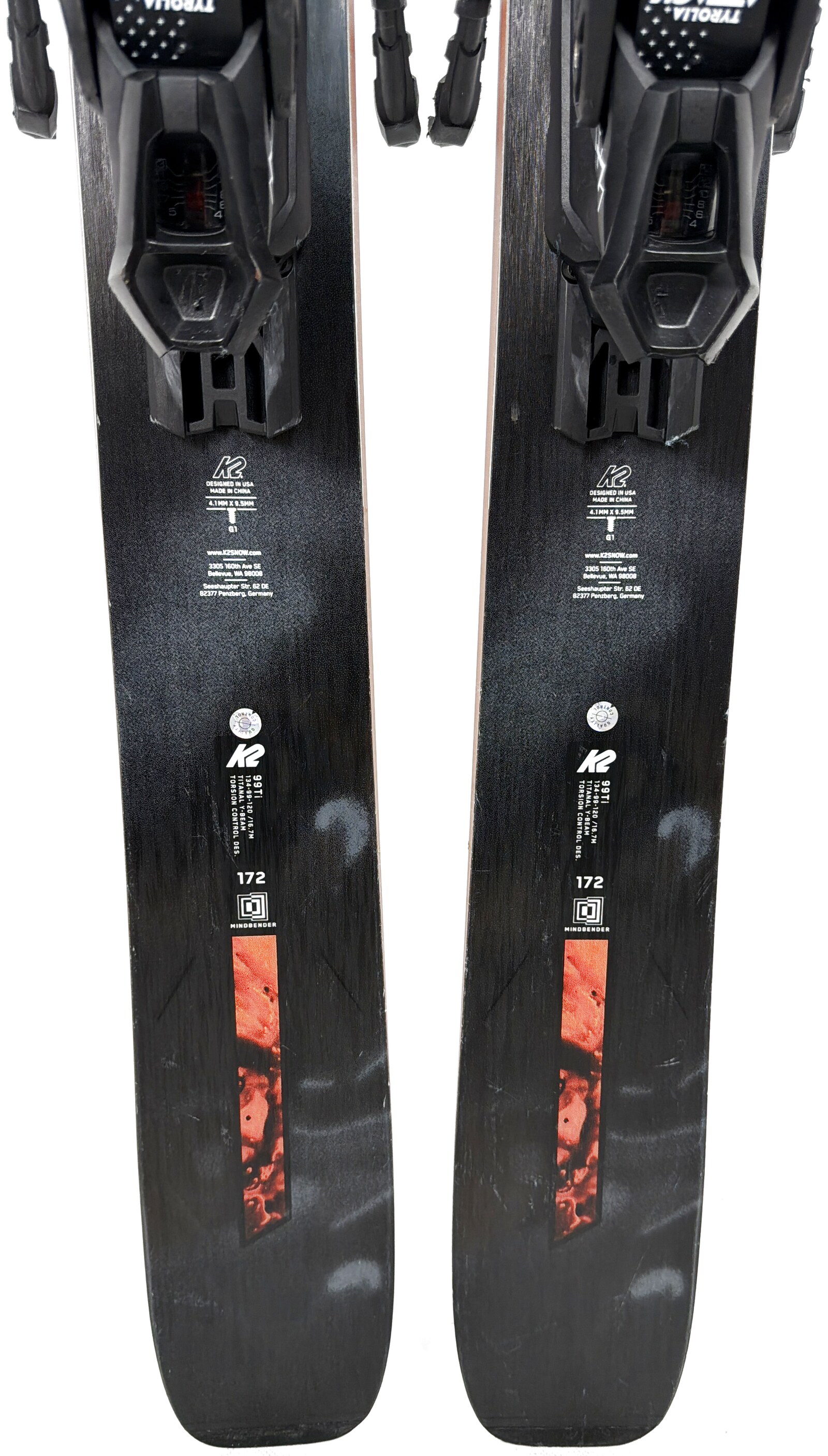 2026 K2 Mindbender 99Ti Skis Tail