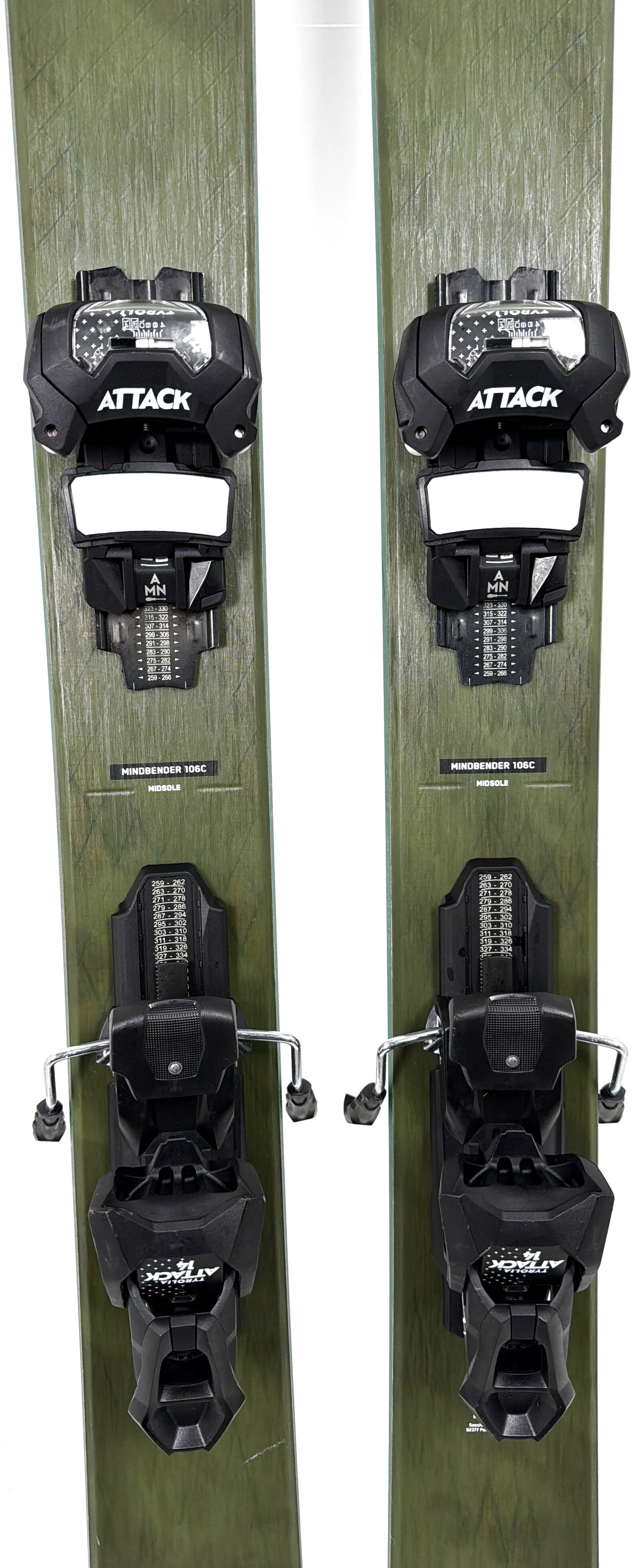 2026 K2 Mindbender 106C Skis Mid