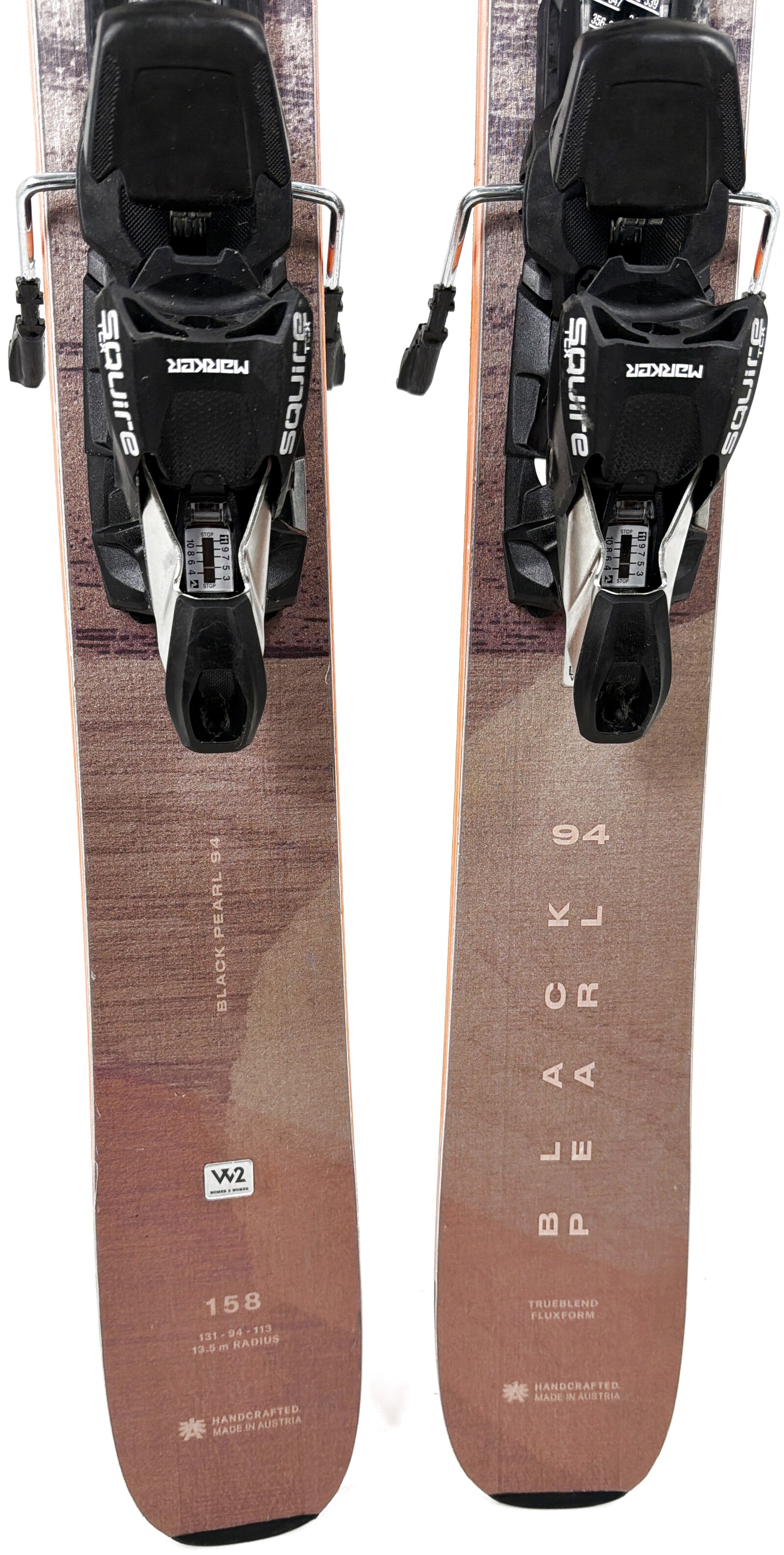 2026 Blizzard Black Pearl 94 Skis Tail