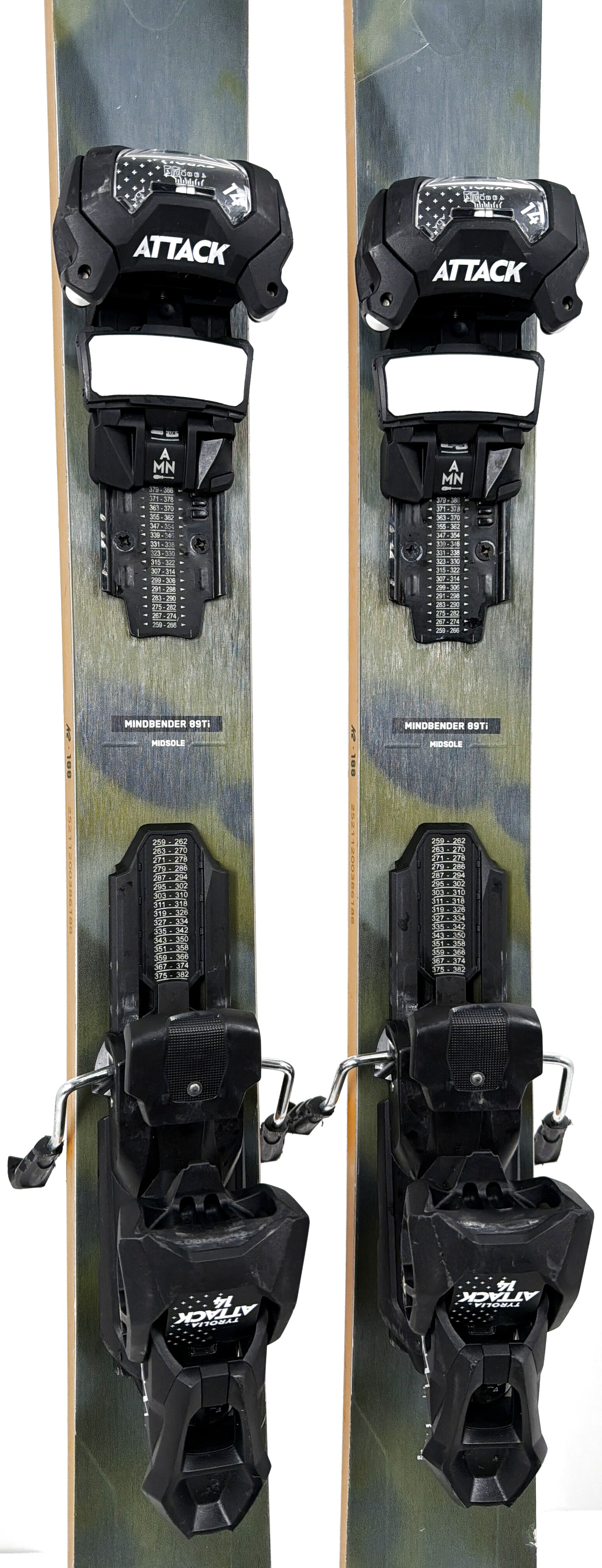 2026 K2 Mindbender 89Ti Skis Mid