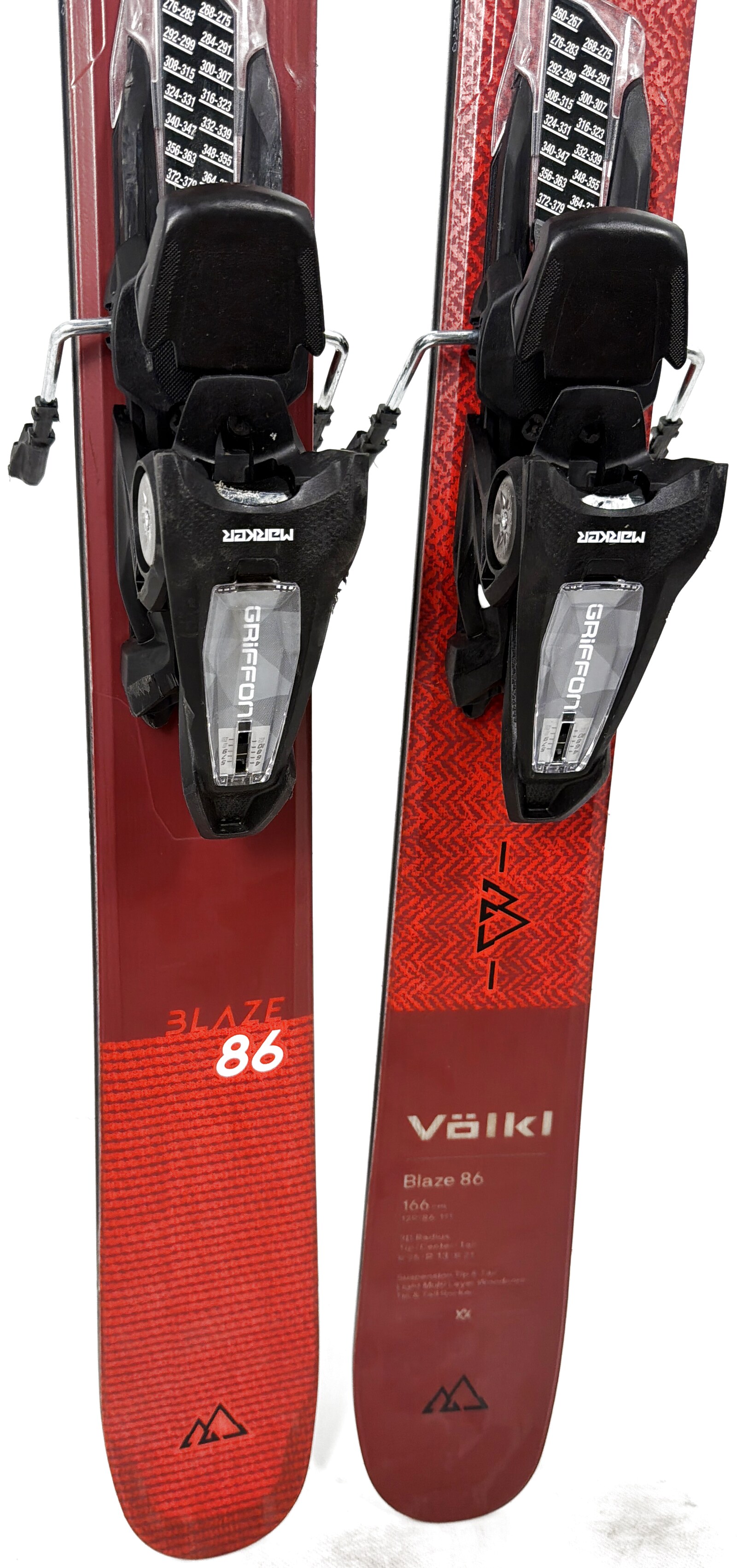 2023 Volkl Blaze 86 Skis Tail