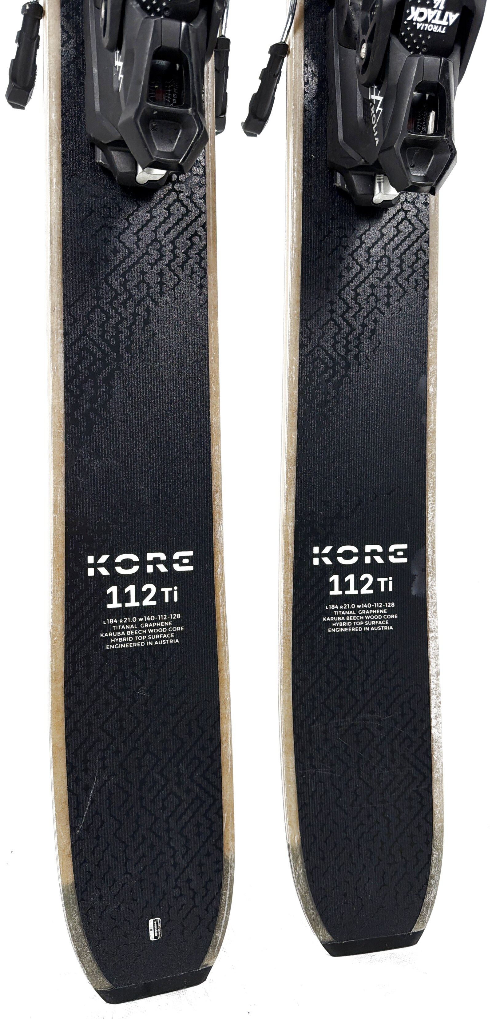 2026 Head Kore 112 Ti Skis Tail