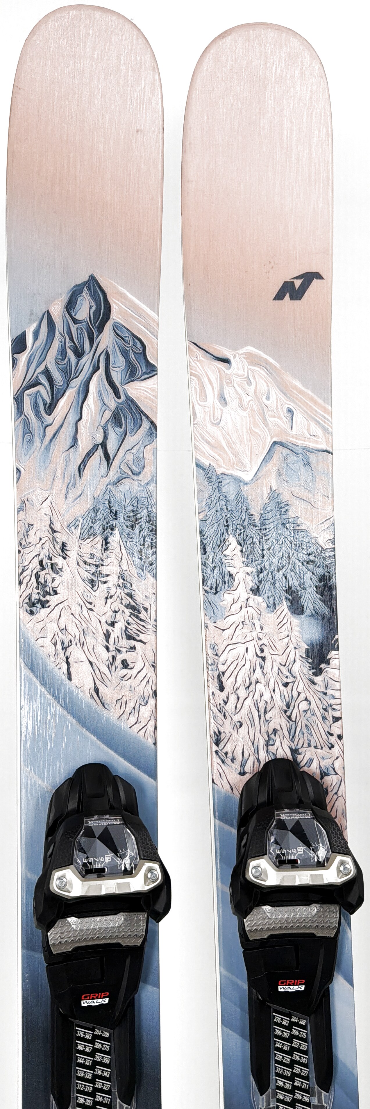 2025 Nordica Santa Ana 97 Skis Tip