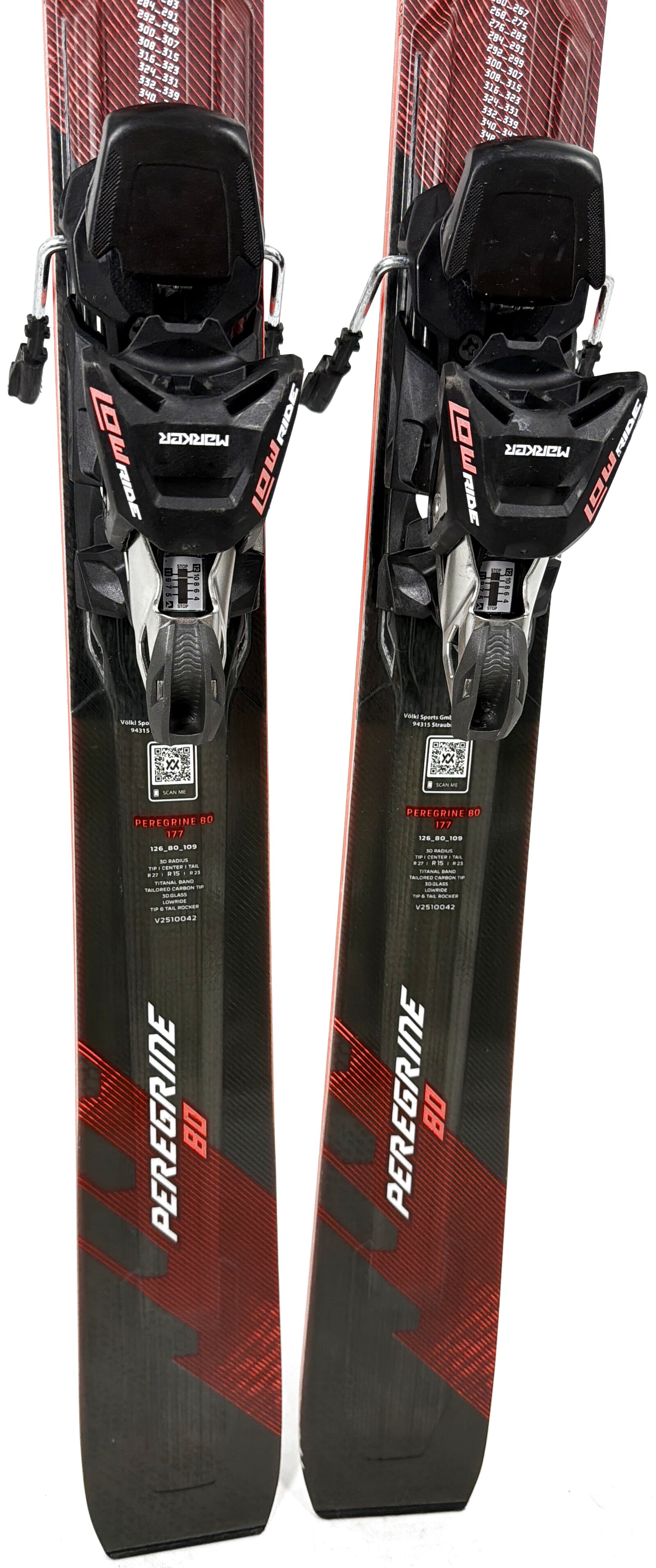 2026 Volkl Peregrine 80 Skis Tail