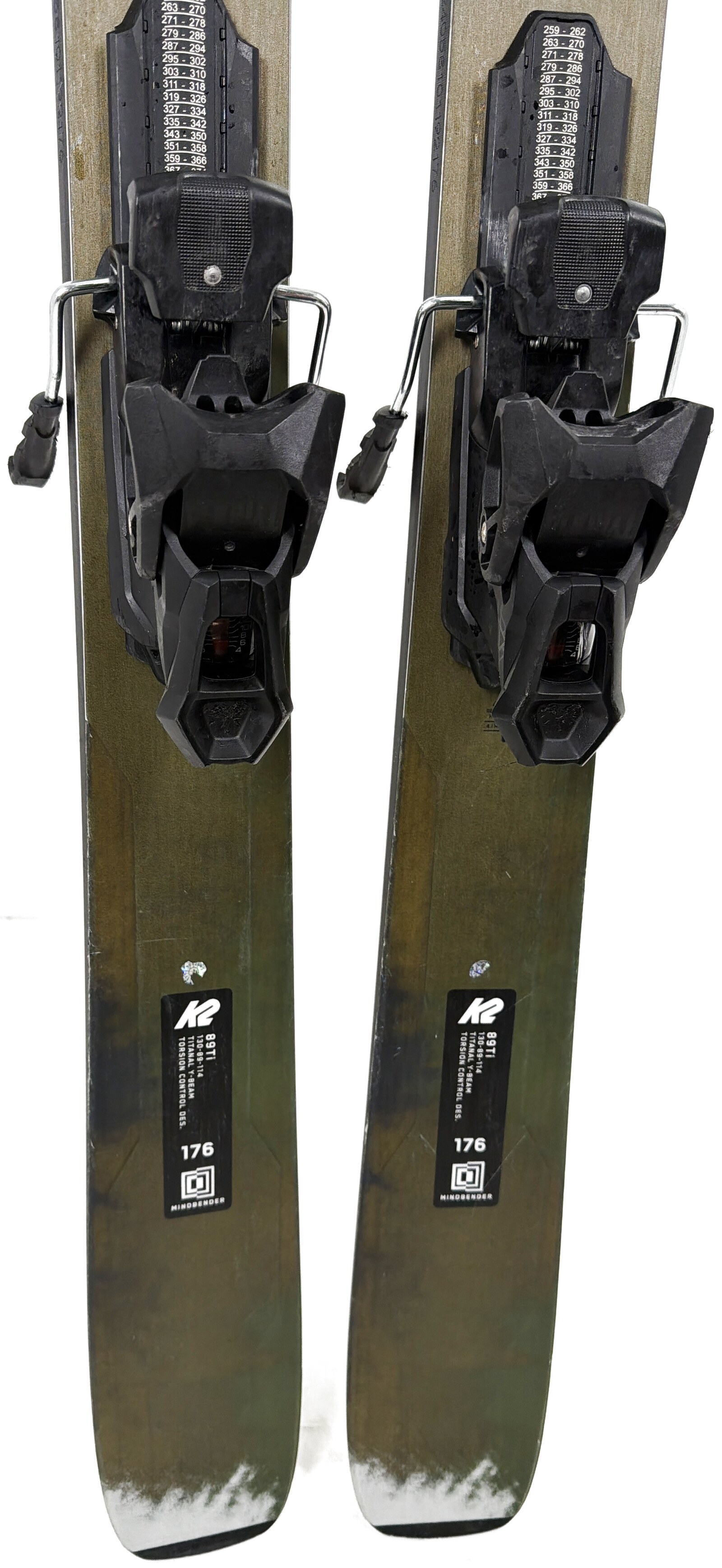 2025 K2 Mindbender 89Ti Skis Tail