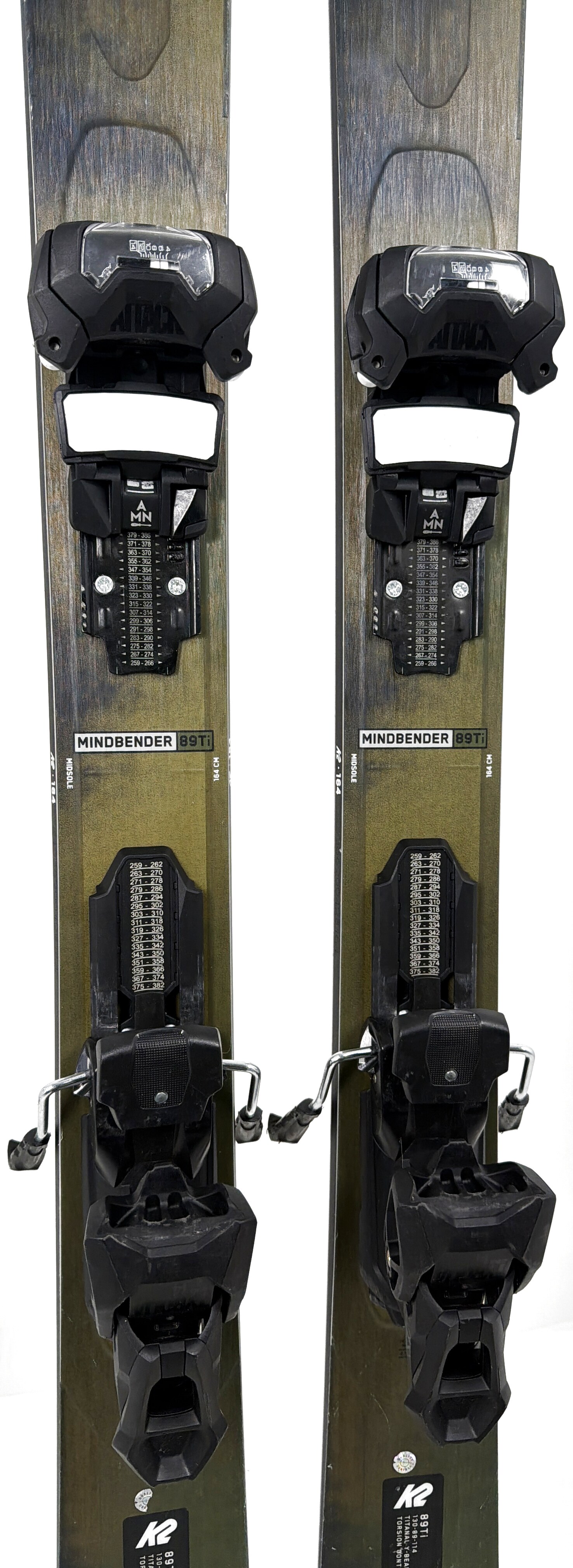 2025 K2 Mindbender 89Ti Skis Mid