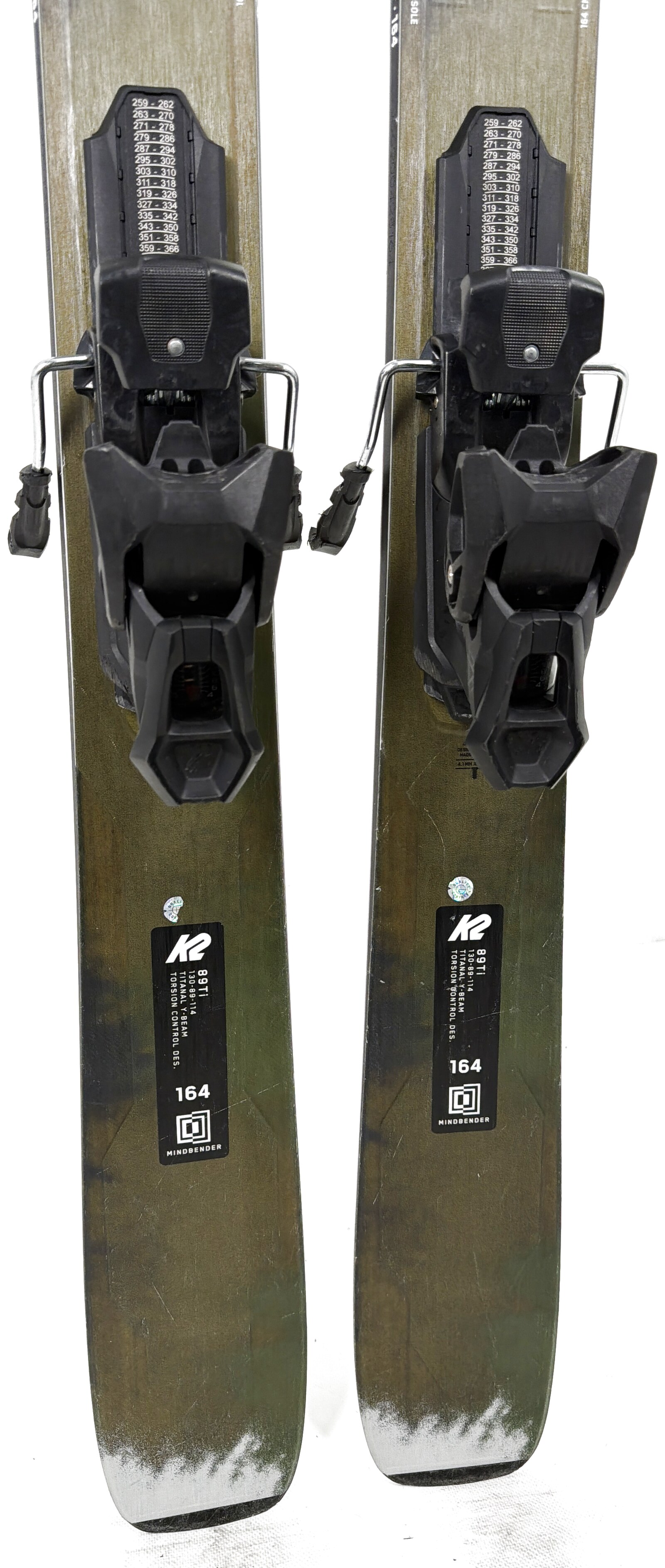 2025 K2 Mindbender 89Ti Skis Tail