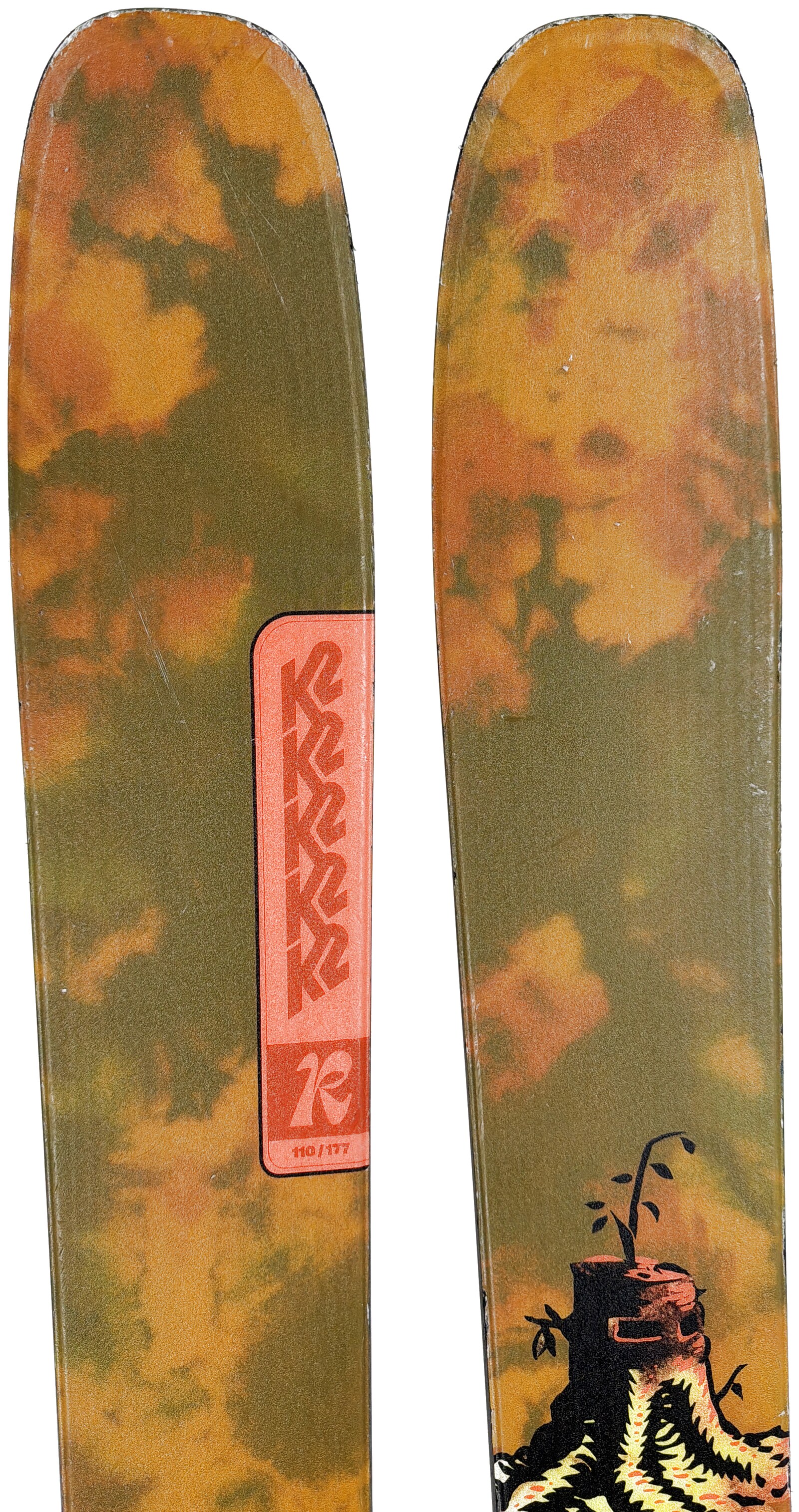 2025 K2 Reckoner 110 Skis Tip