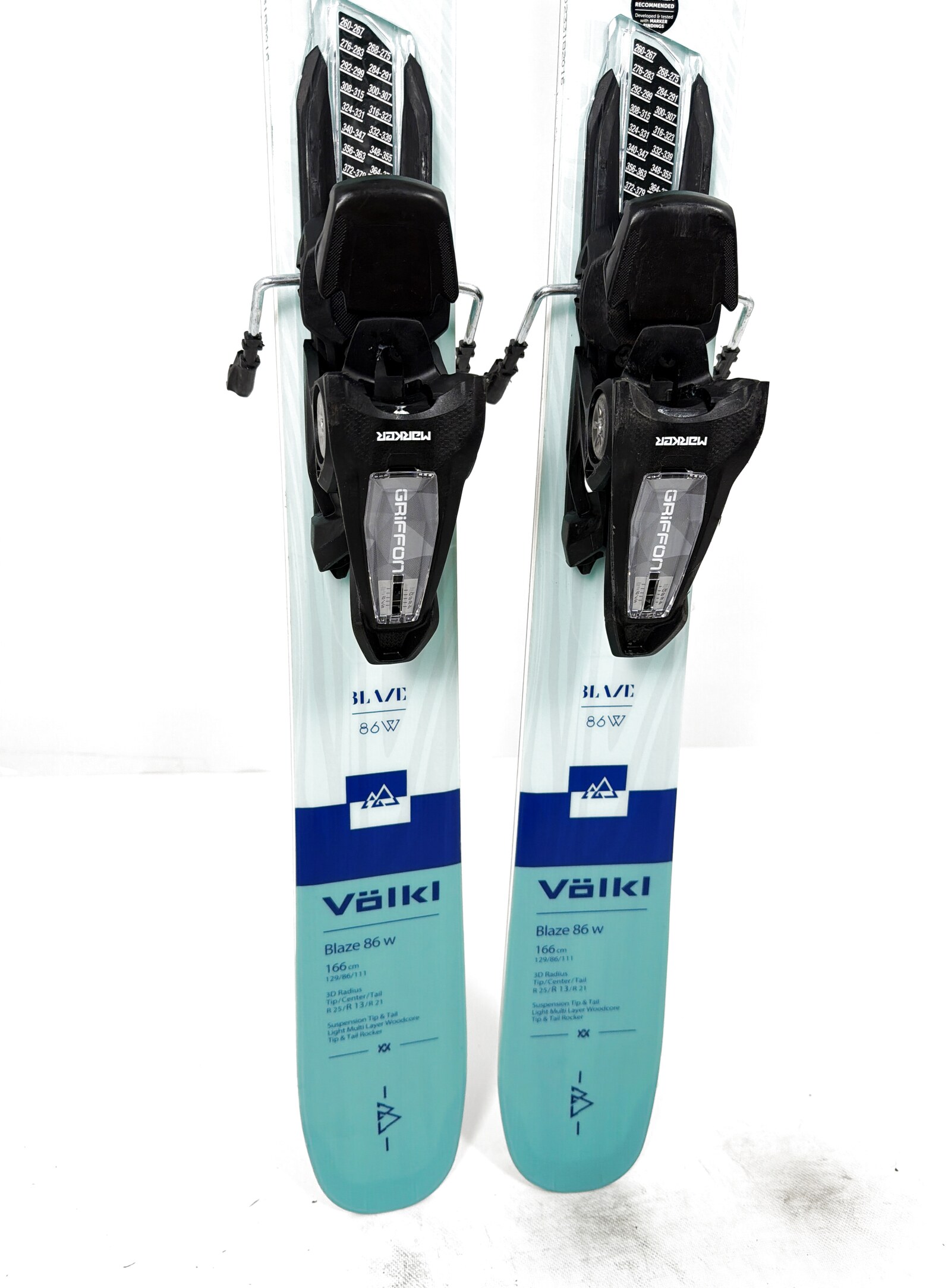 2024 Volkl Blaze 86 W Skis Tail