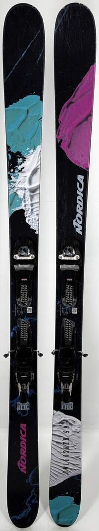 2025 Nordica Unleashed 98 Skis Topsheets