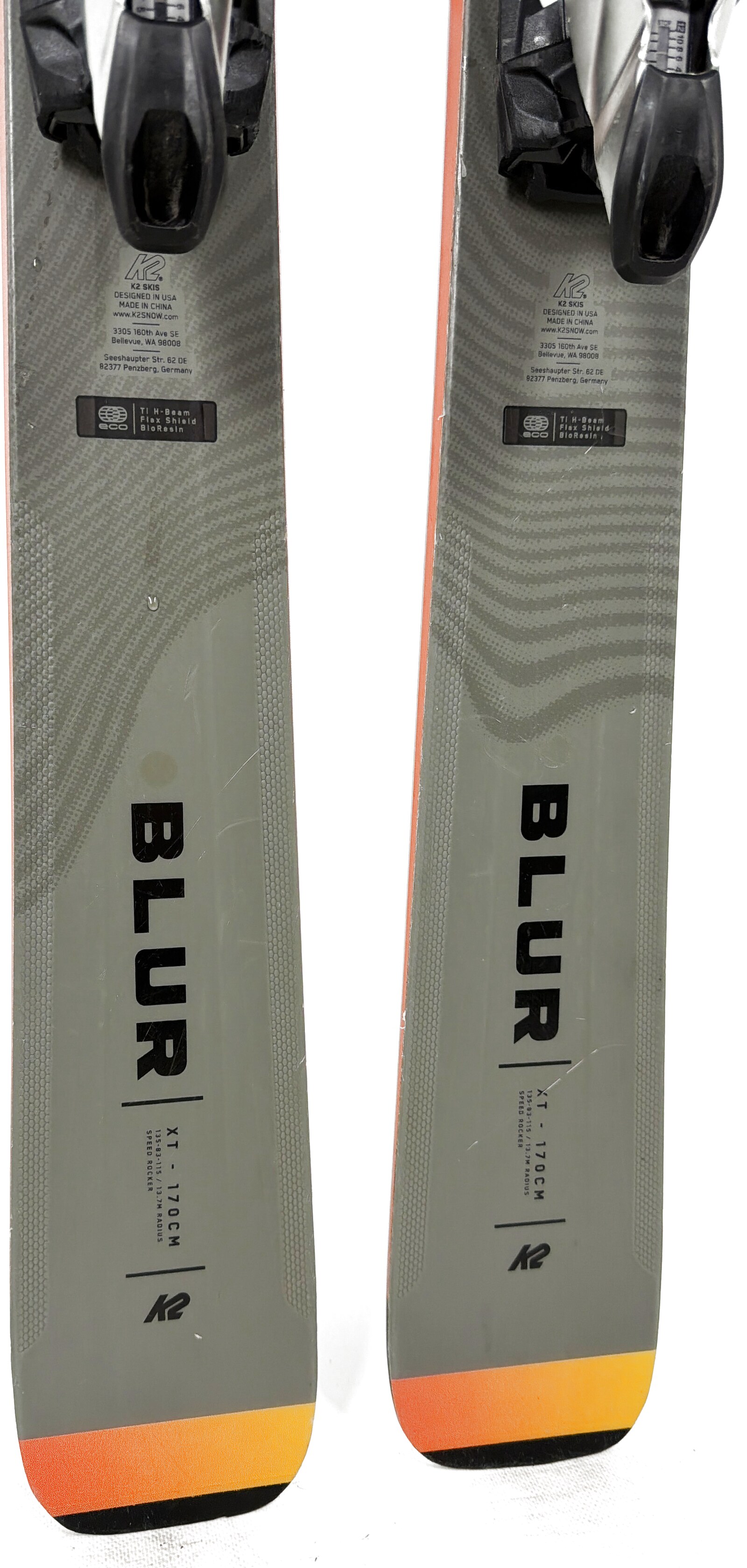 2026 K2 Blur XT Skis Tail