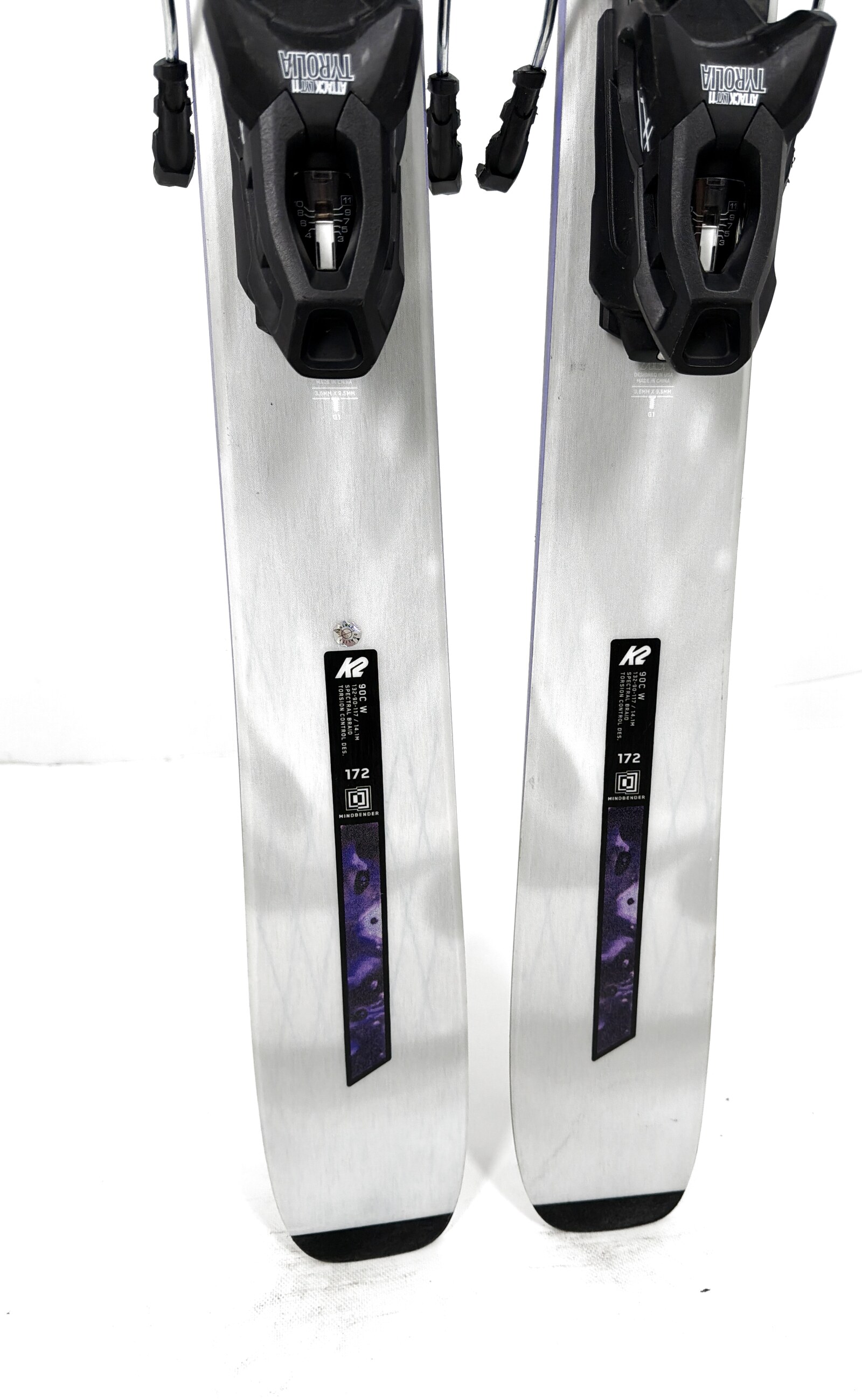 2026 K2 Mindbender 90C W Skis Tail