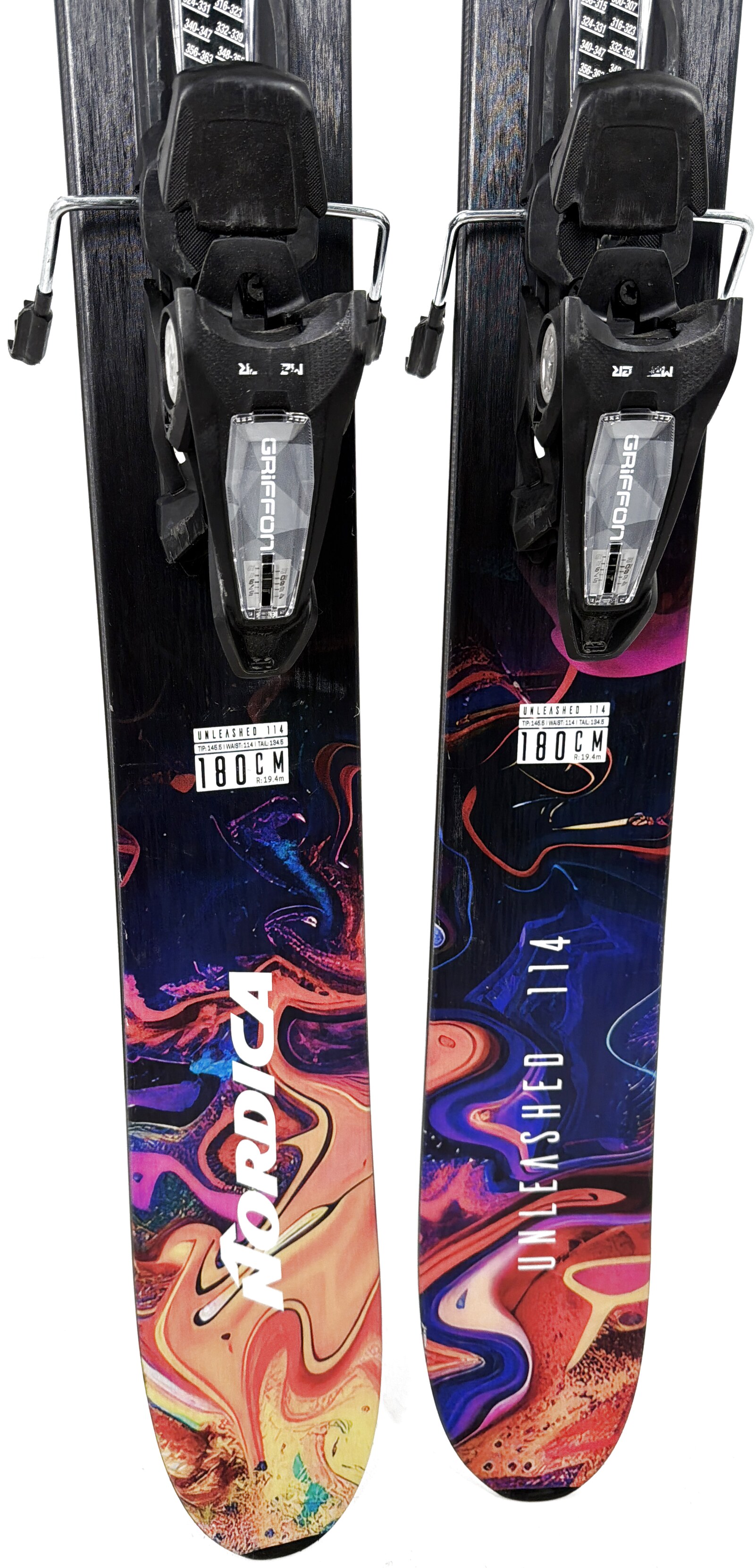 2027 Nordica Unleashed 114 Skis Tail
