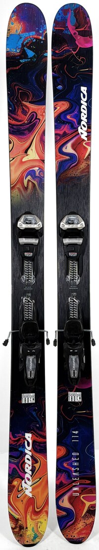 2027 Nordica Unleashed 114 Skis Topsheets