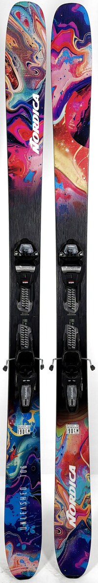 2027 Nordica Unleashed 106 Skis Topsheets