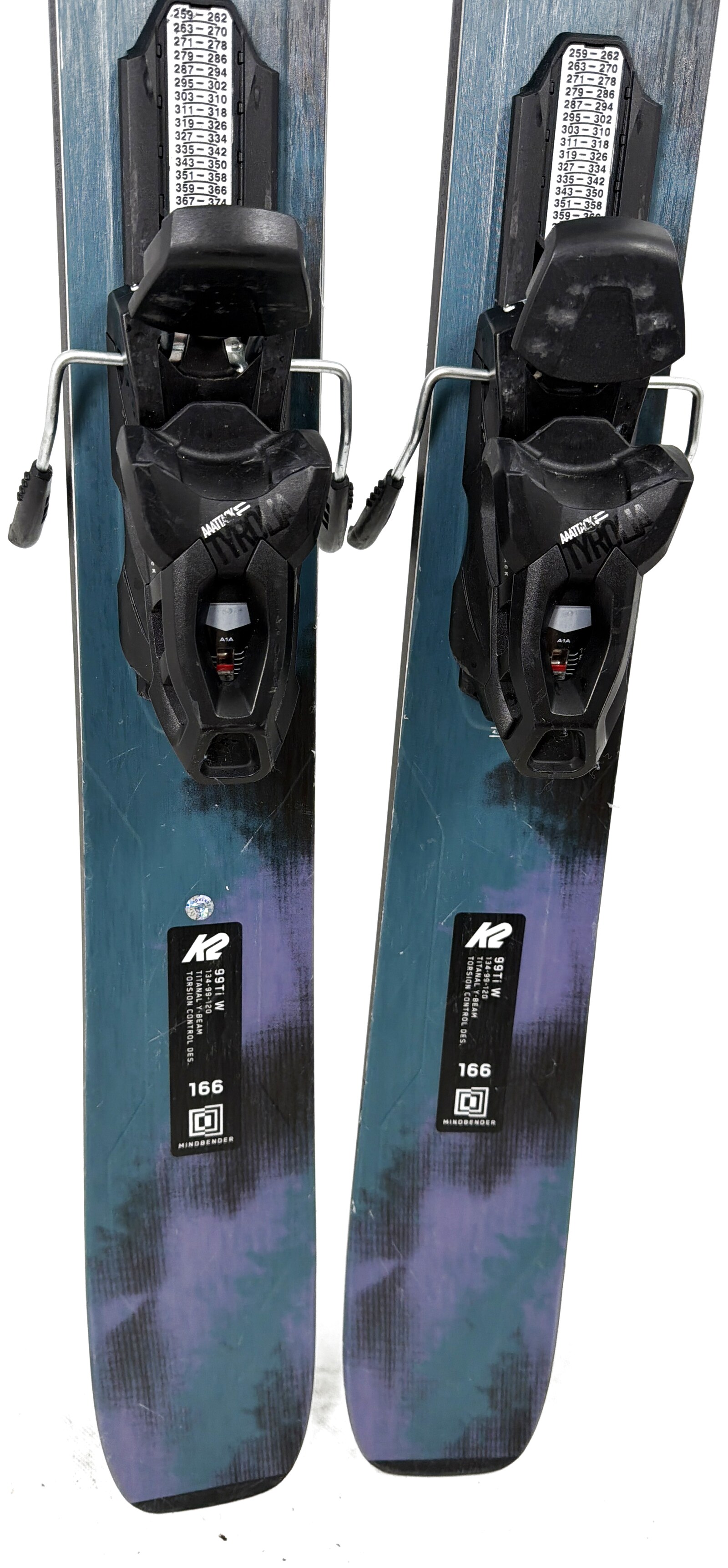 2025 K2 Mindbender 99Ti W Skis Tail