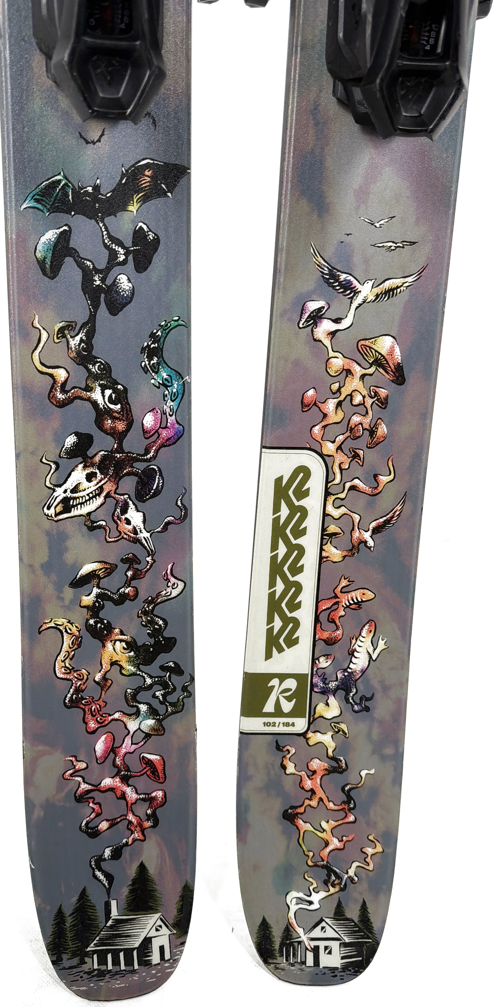2025 K2 Reckoner 102 Skis Tail