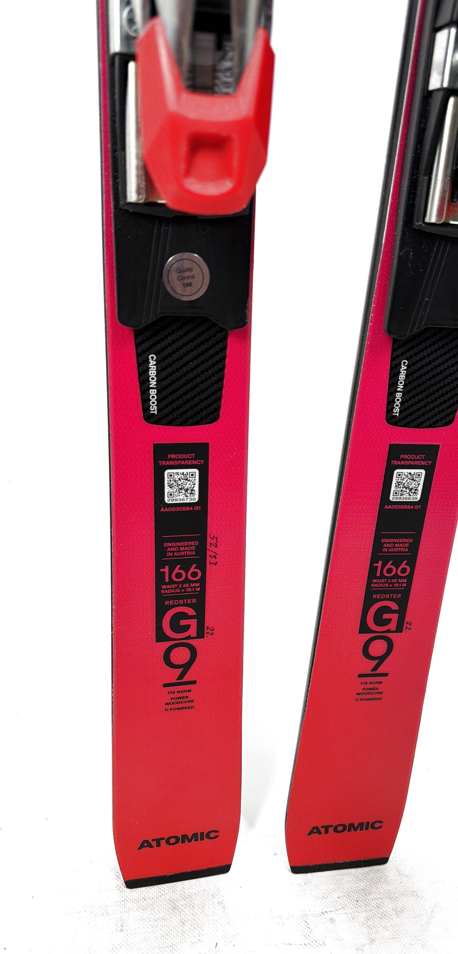 2027 Atomic Redster G9 FIS Revoshock GS Masters Skis Tail