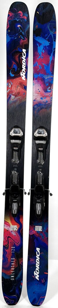2026 Nordica Unleashed 120 Skis Topsheets