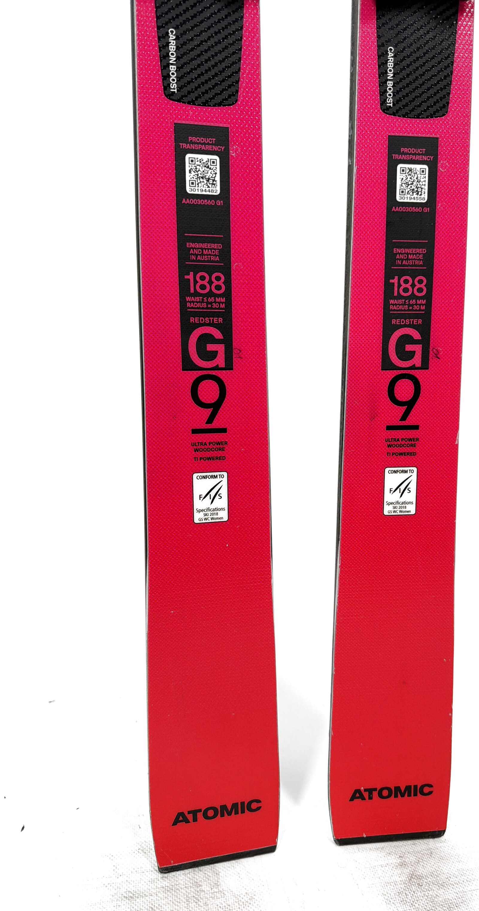 2027 Atomic Redster G9 FIS Revoshock Skis Tail