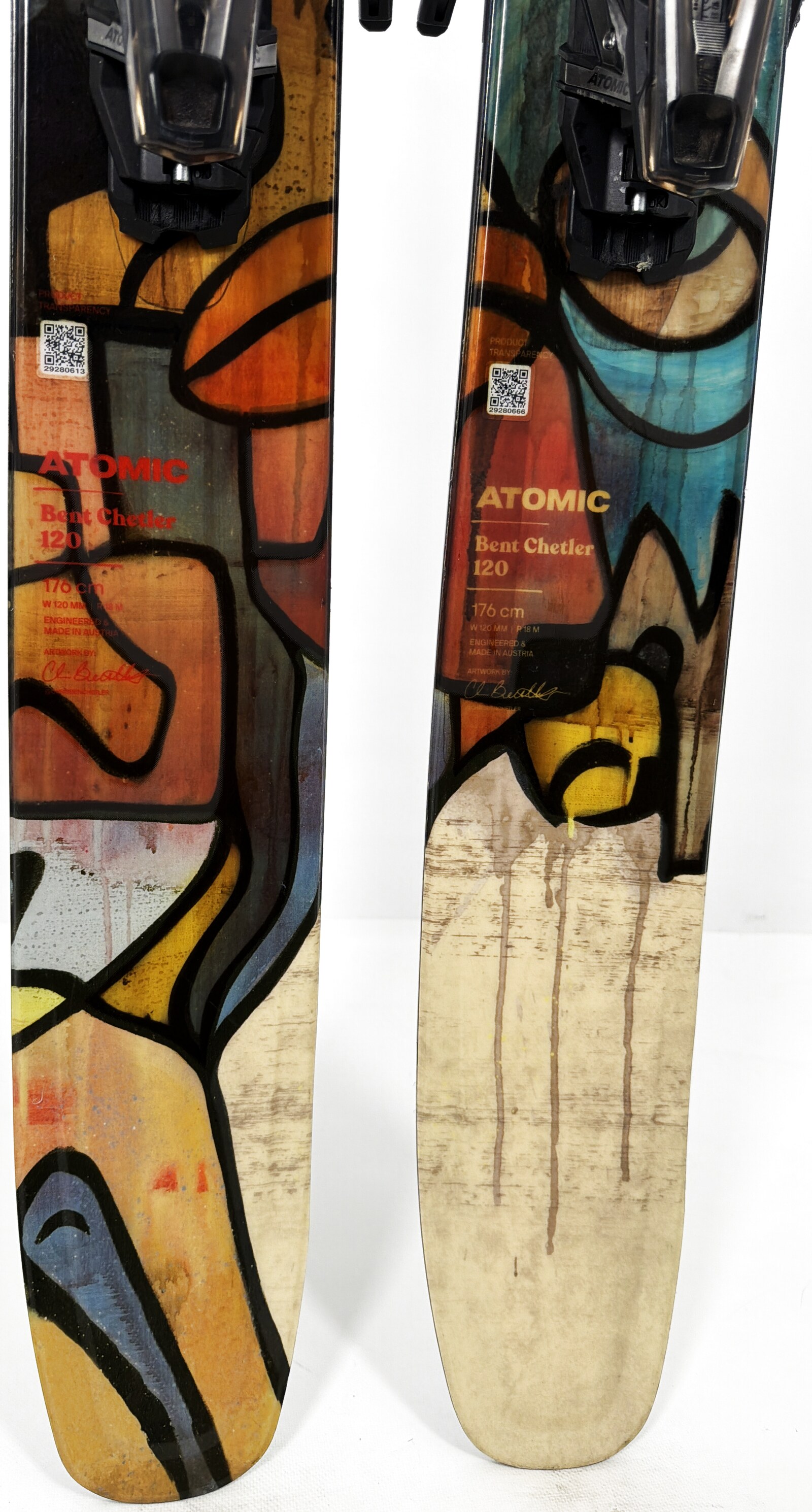 2026 Atomic Bent Chetler 120 Skis Tail