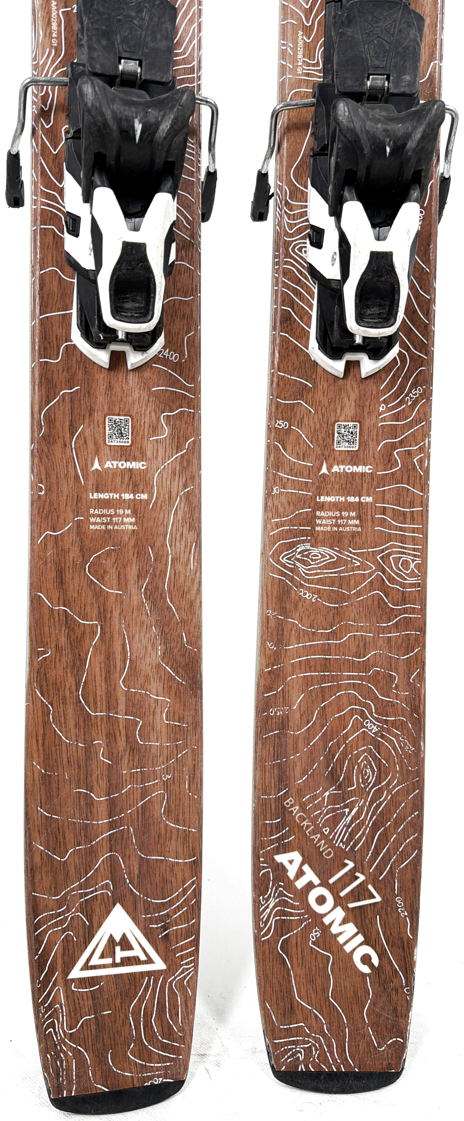 2023 Atomic Backland 117 Skis Tail
