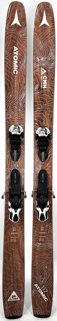 2023 Atomic Backland 117 Skis Topsheets