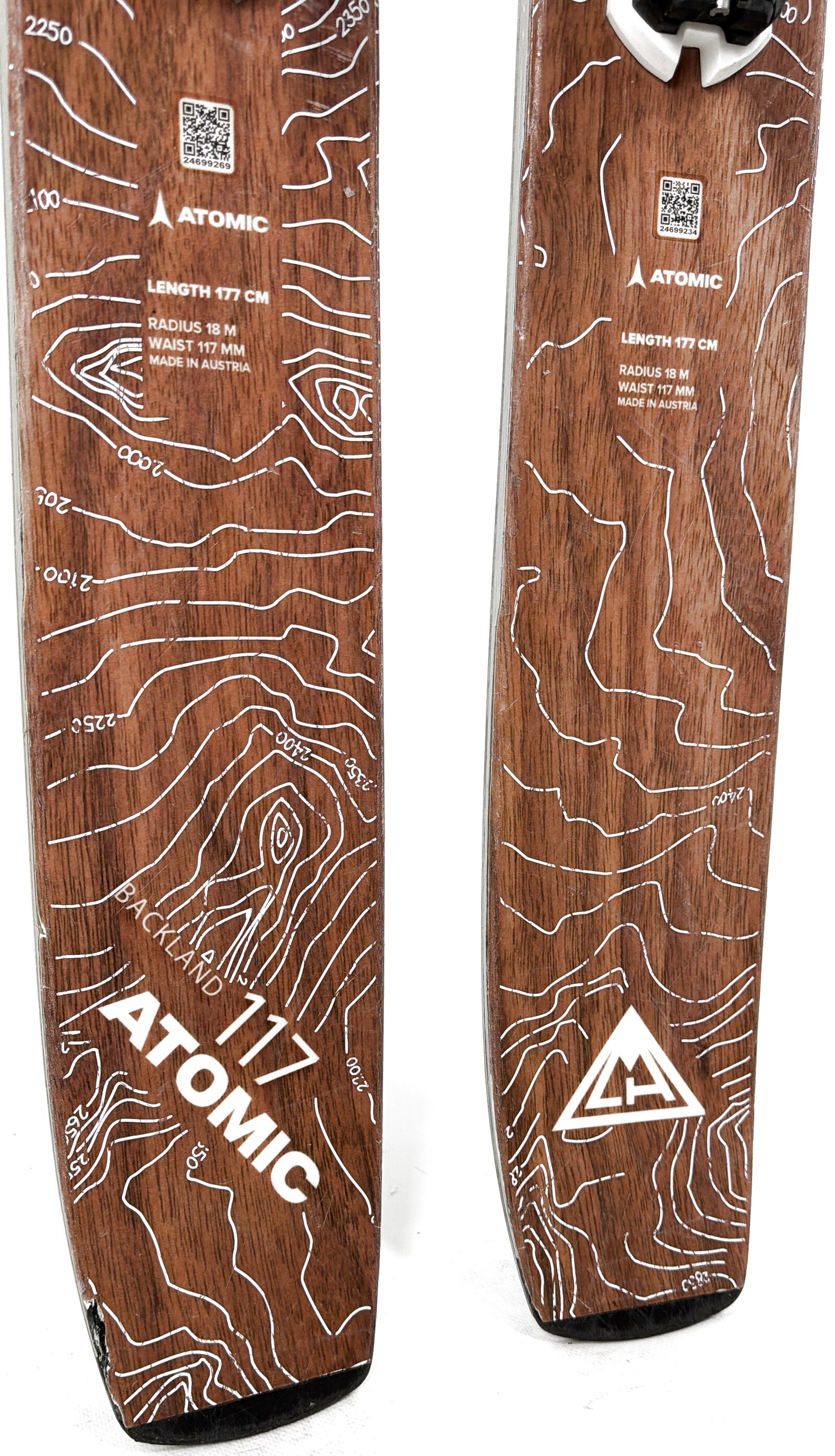 2023 Atomic Backland 117 CMH Edition Skis Tail