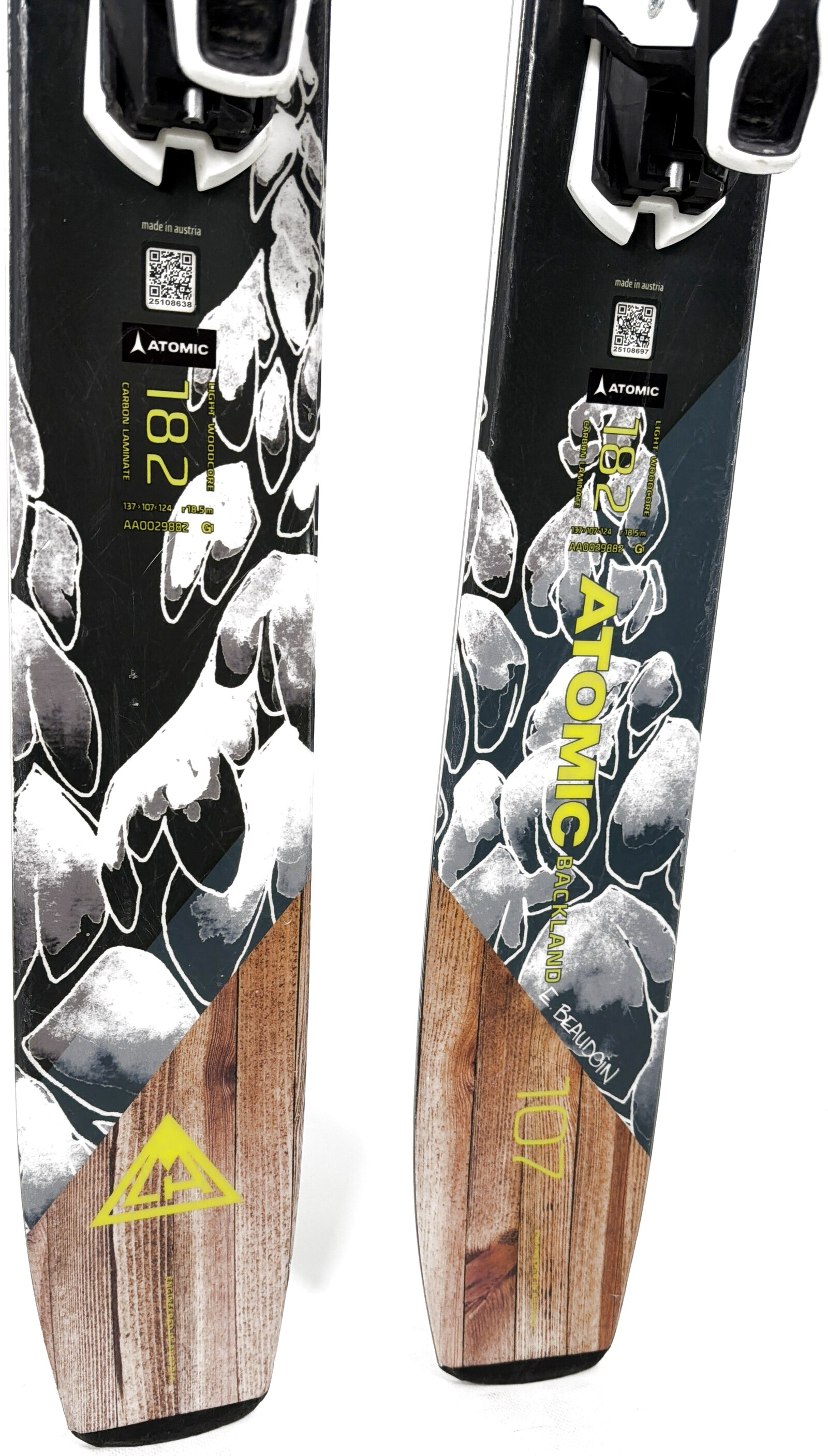 2023 Atomic Backland 107 CMH Edition Skis Tail