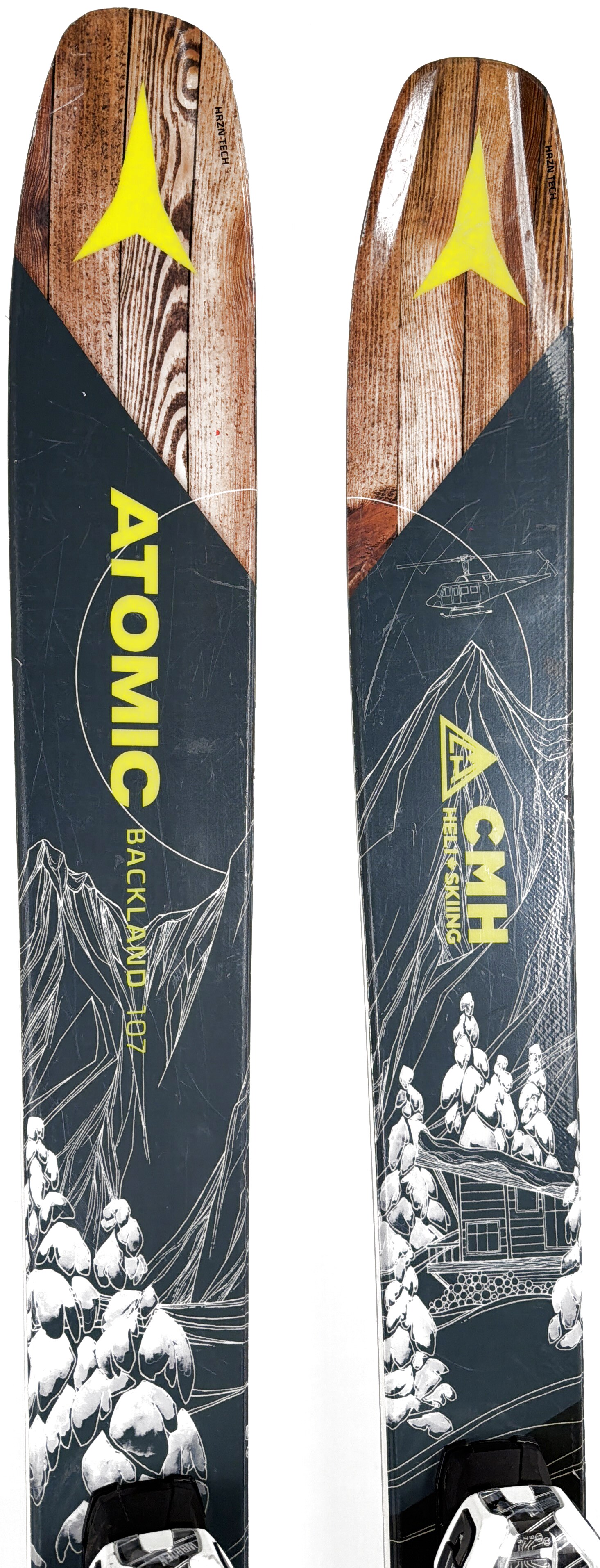2023 Atomic Backland 107 CMH Edition Skis Tip