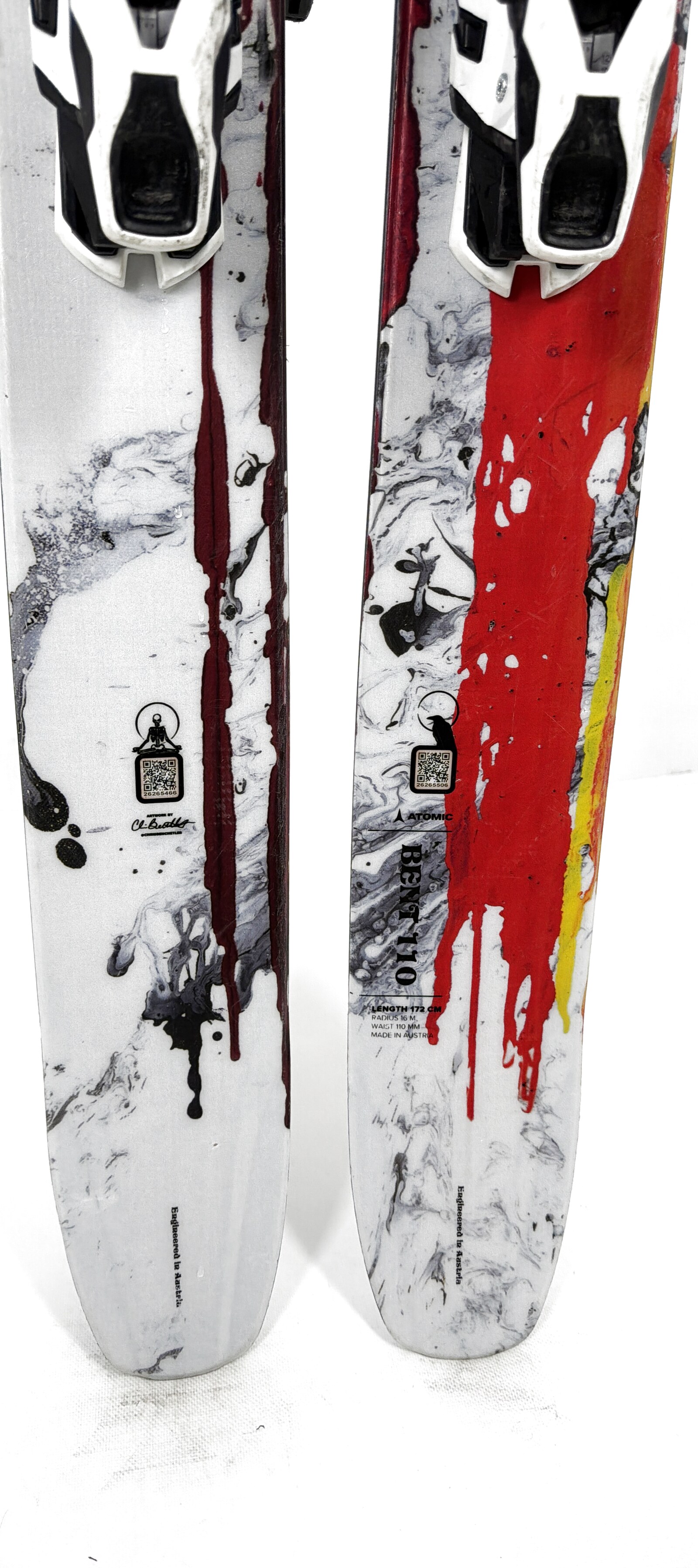 2024 Atomic Bent 110 Skis Tail