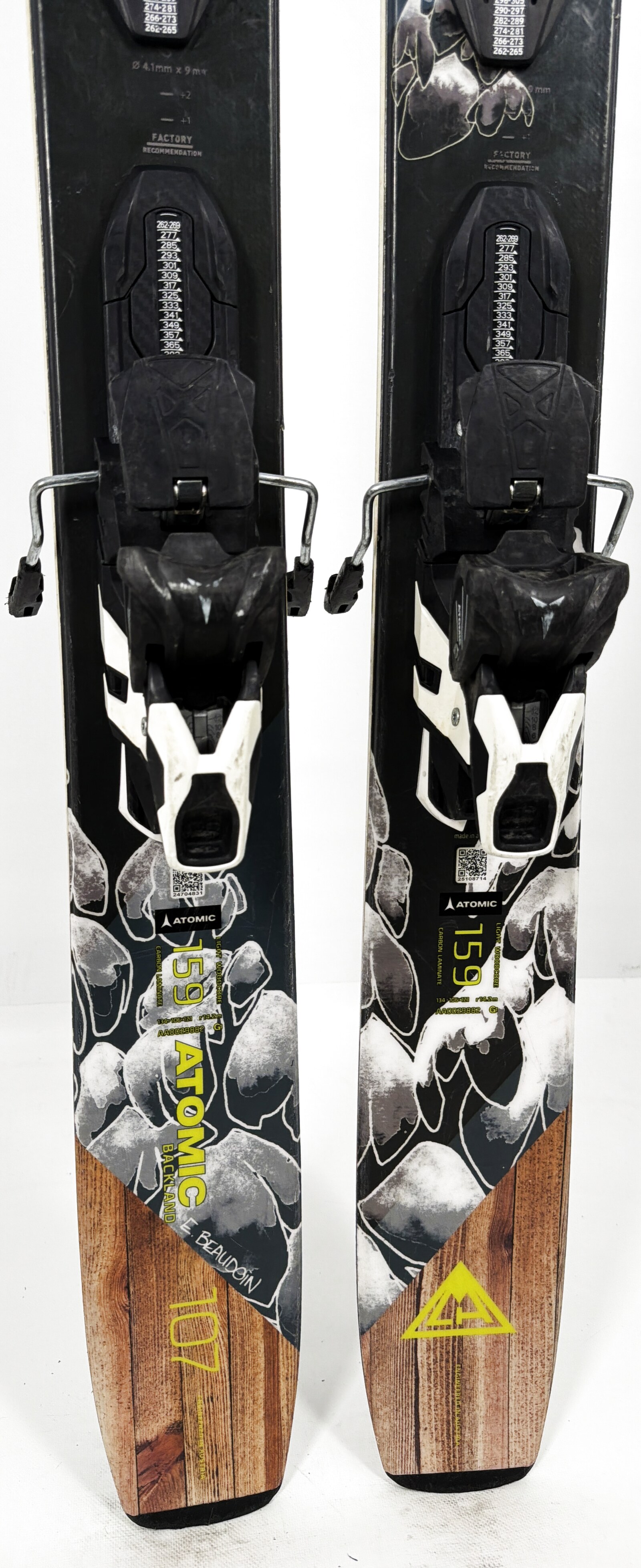 2023 Atomic Backland 107 Skis Tail