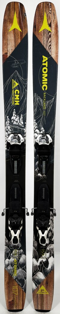 2023 Atomic Backland 107 Skis Topsheets