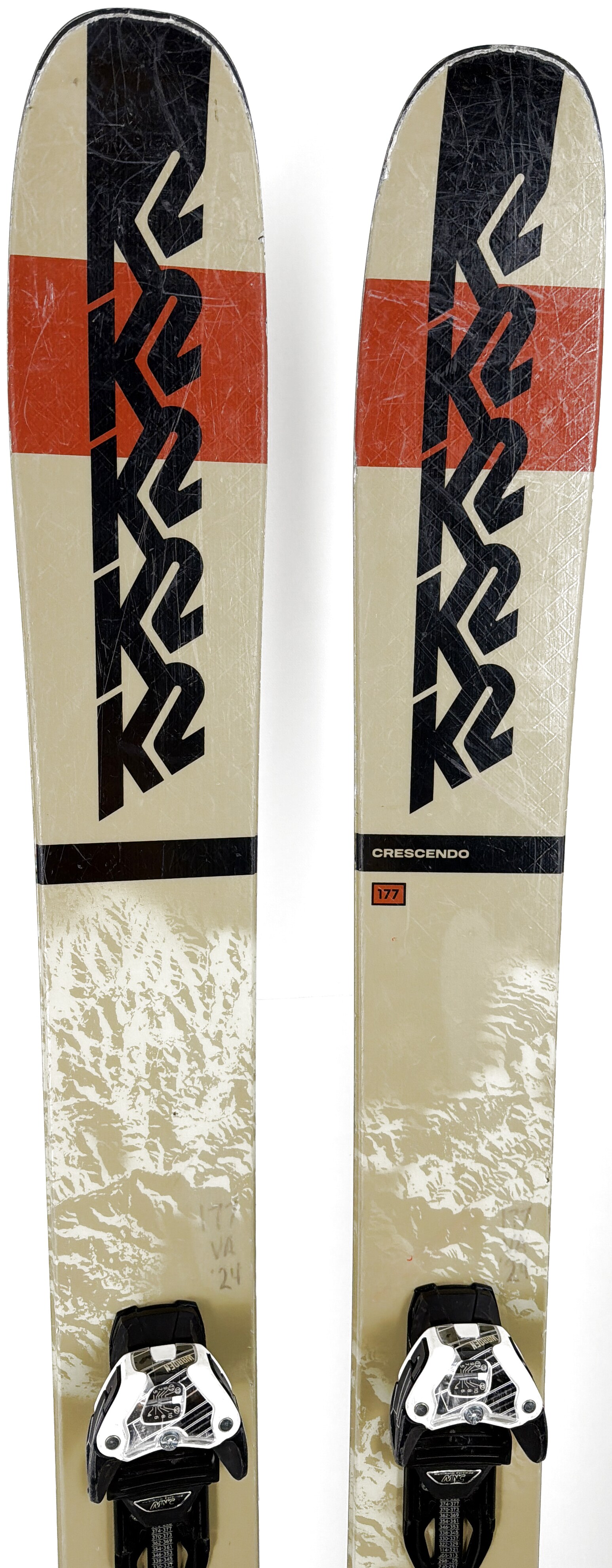 2026 K2 Crescendo Skis Tip