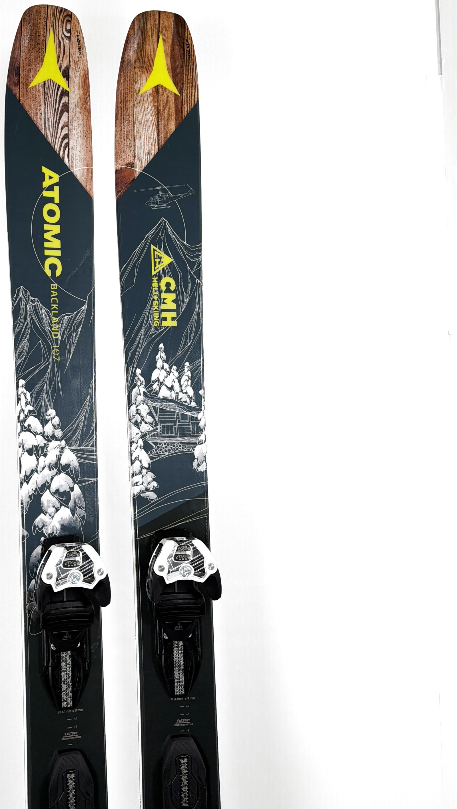 2023 Atomic Backland 107 CMH Edition Skis Tip